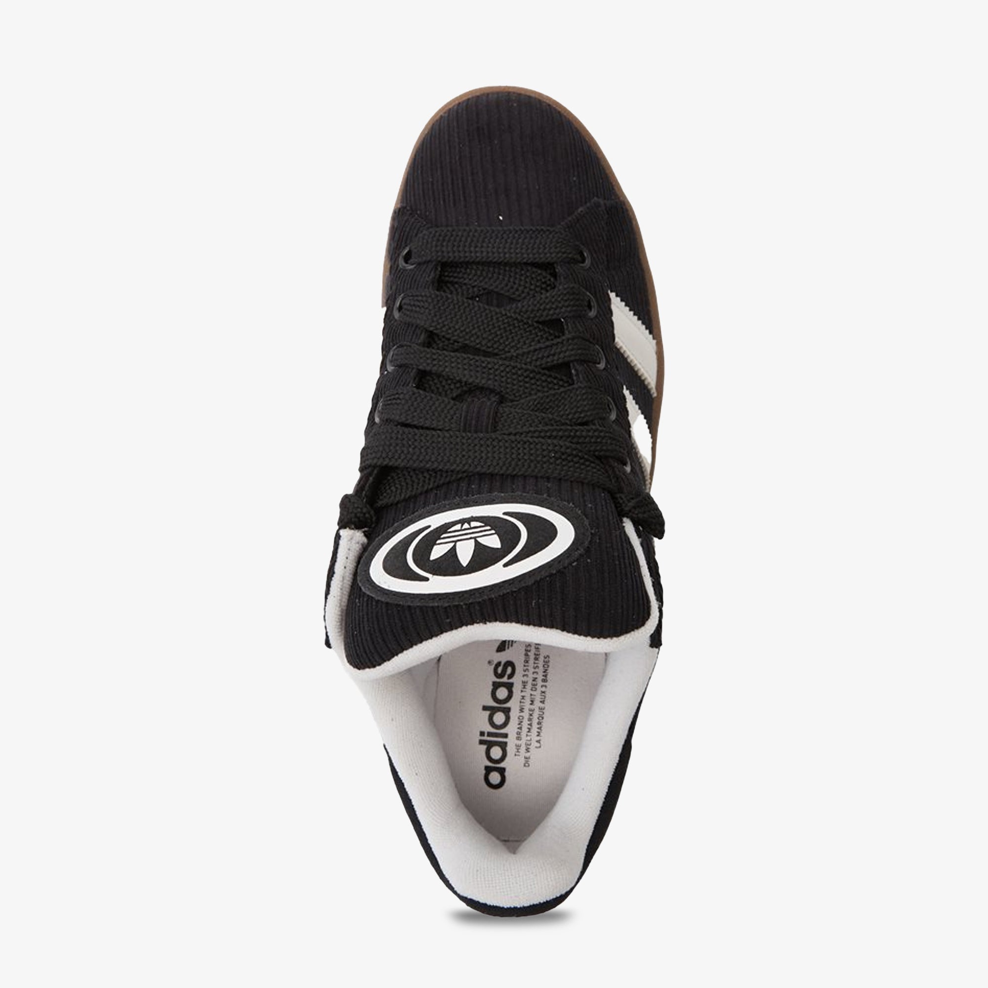 Adidas Originals | CAMPUS 00S { CORE BLACK/WHITE/GUM - view 2