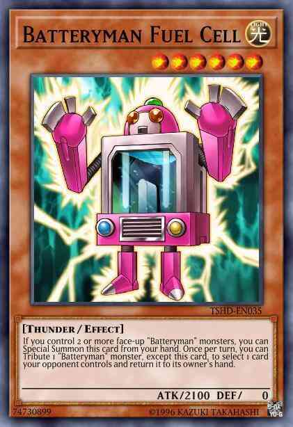 Yu-Gi-Oh! Batteryman Fuel Cell - TSHD-EN035 - Rare - Unlimited