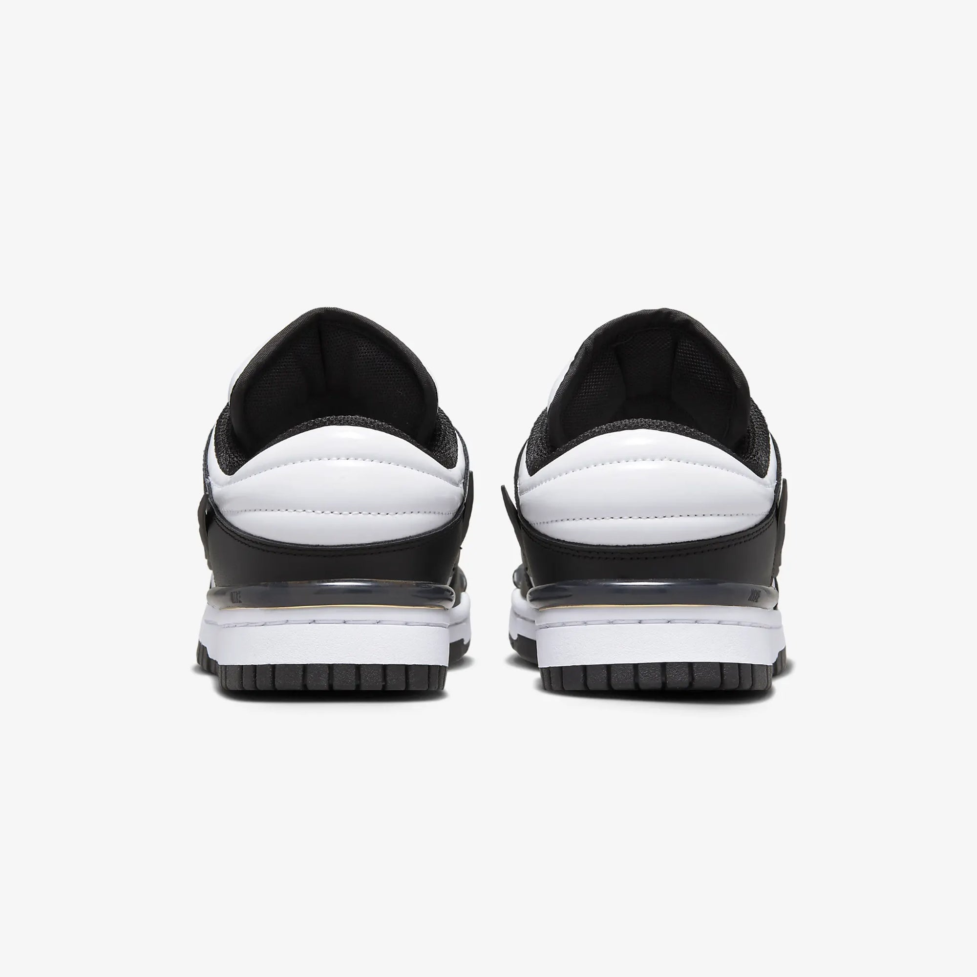 Nike | DUNK LOW TWIST { BLACK/WHITE-BLACK - view 2