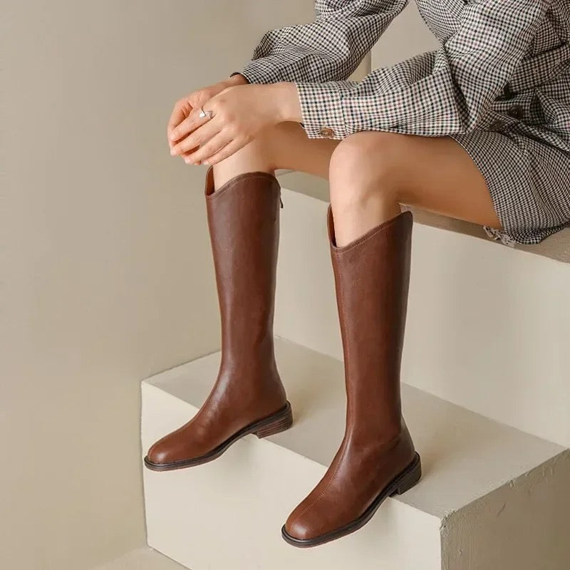 Alamode By Akanksha Jonas Knee High Premium Leather Boots - view 2