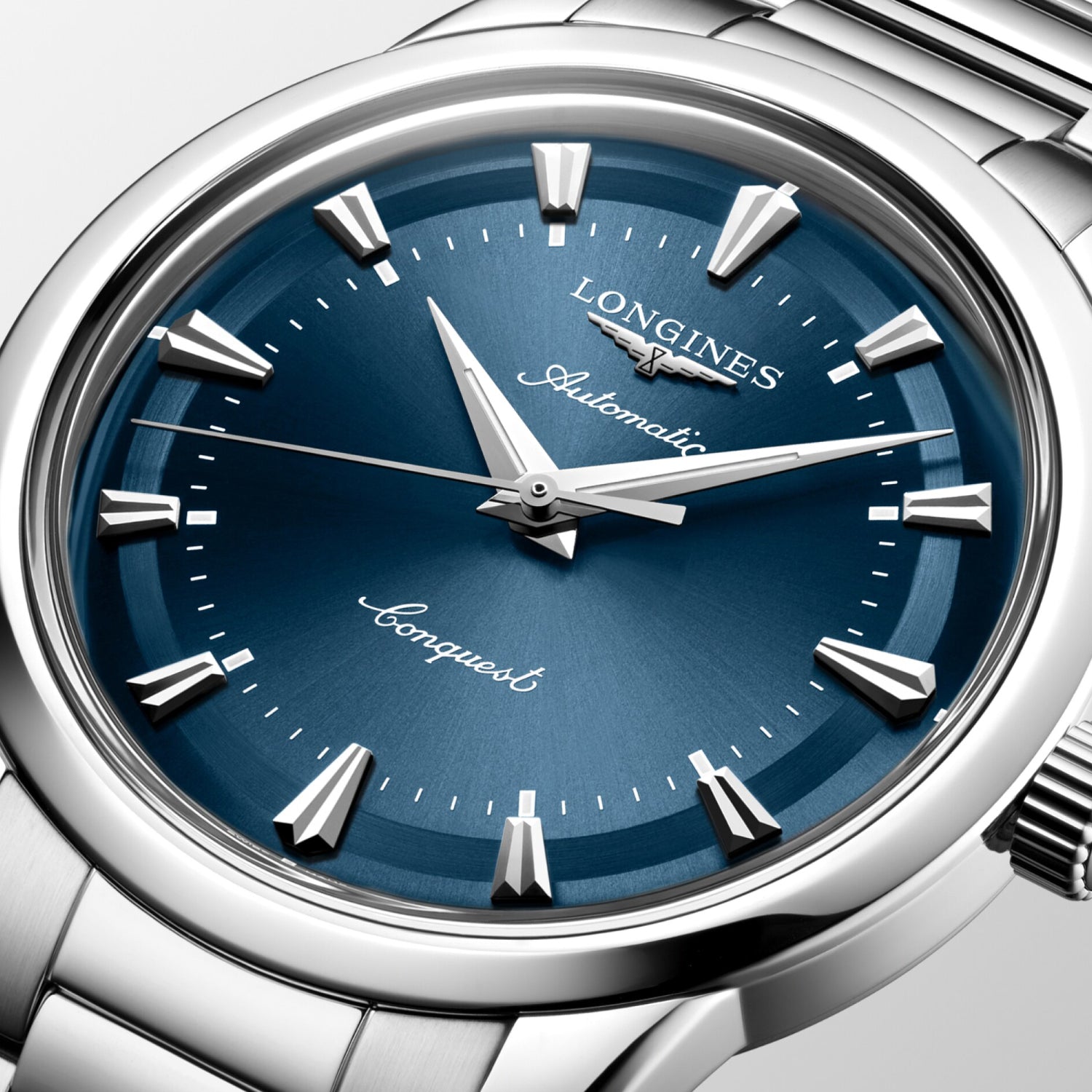 Longines Conquest Men Automatic Blue Dial Analog Stainless Steel Watch L16504926 - view 5