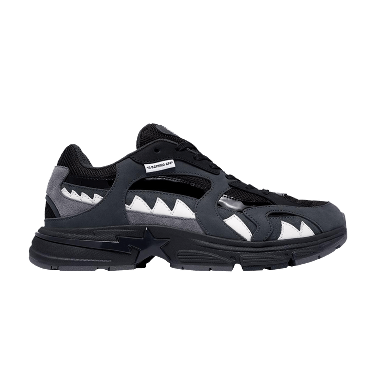 BAPE A Bathing Ape Shark Sta M2 Black