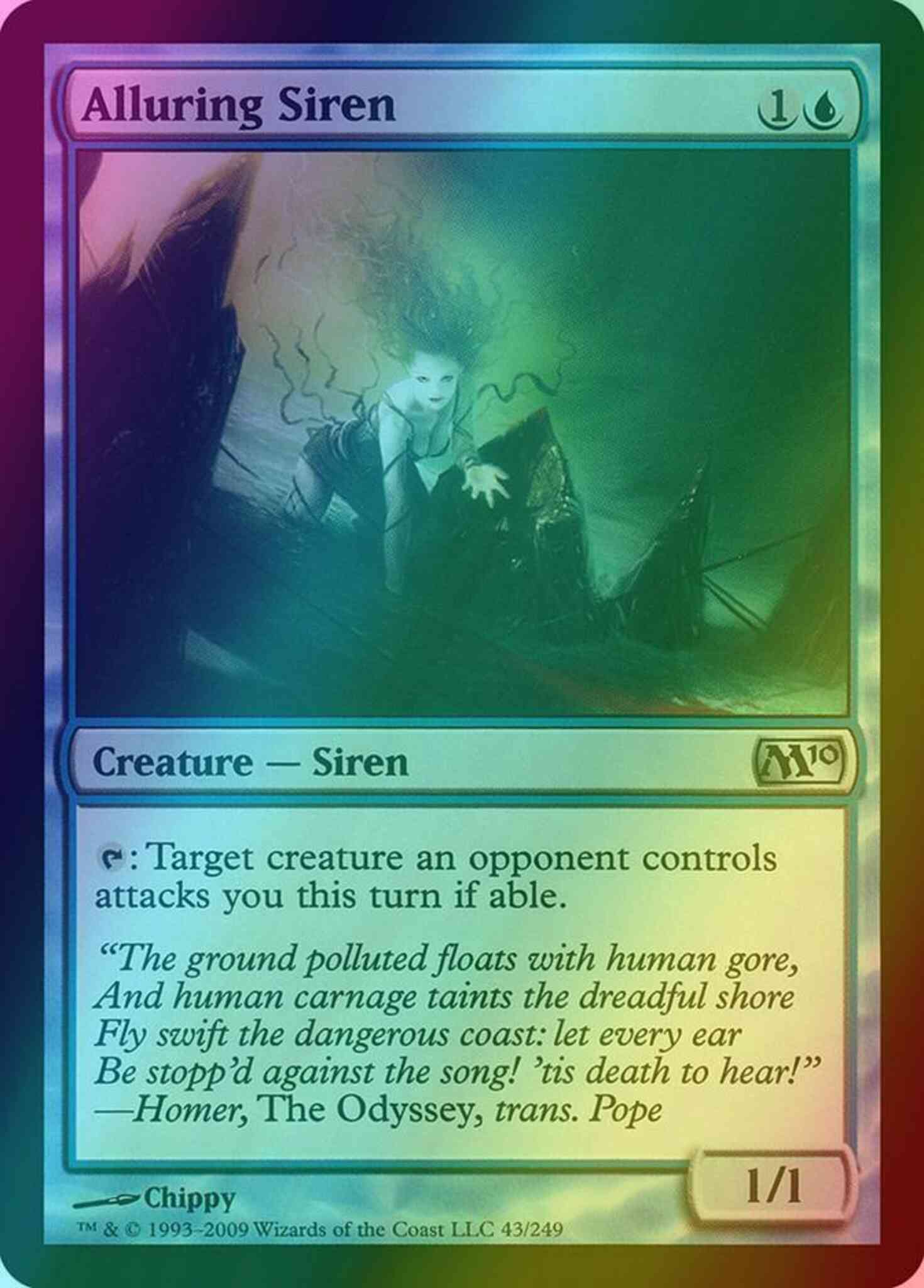 Siren 43 magic – Alluring Siren [43] [Magic 2010] [Foil]