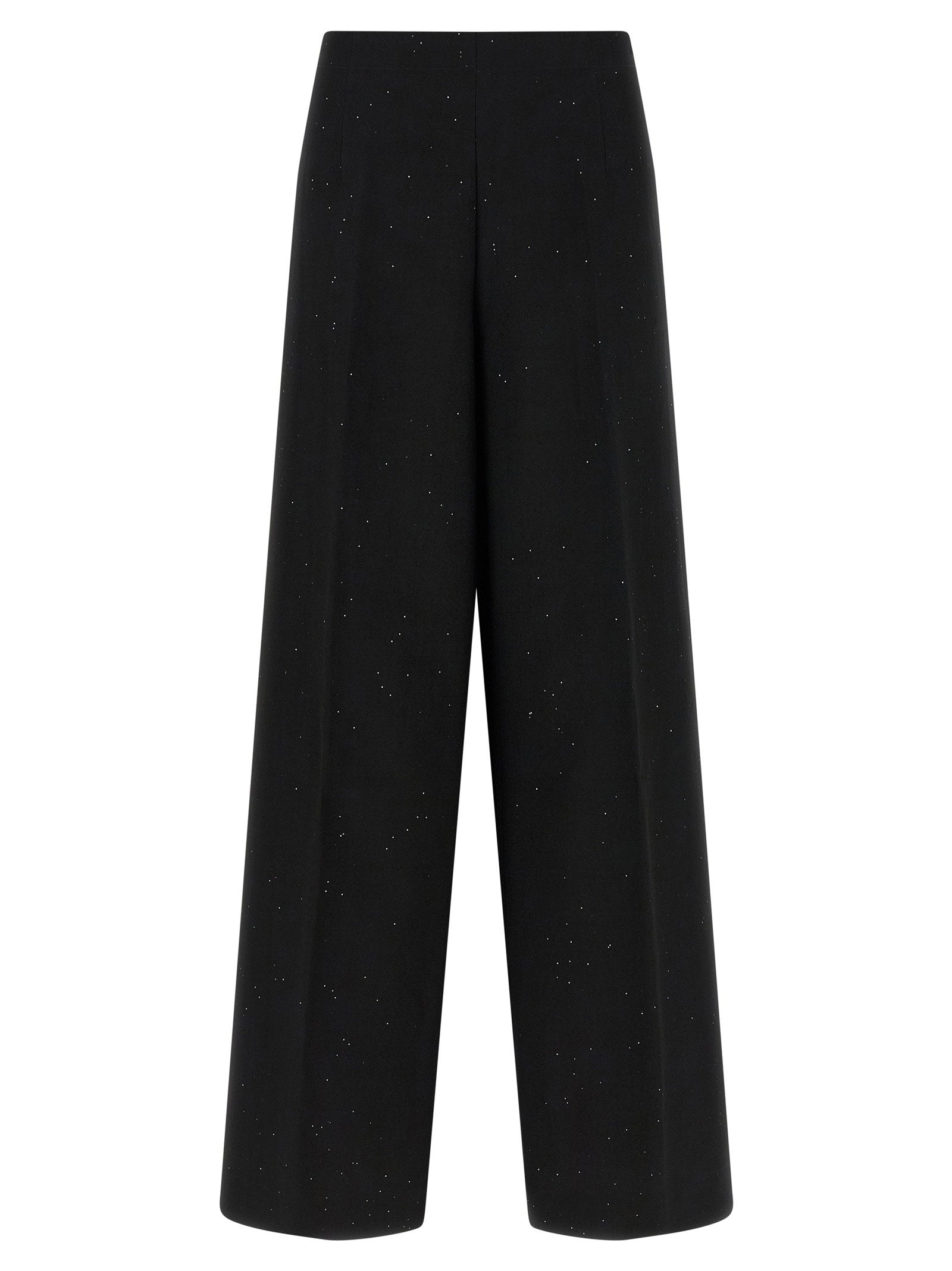 Herno Micro Sequin Pants – 66% vi, 20% li, 14% pa