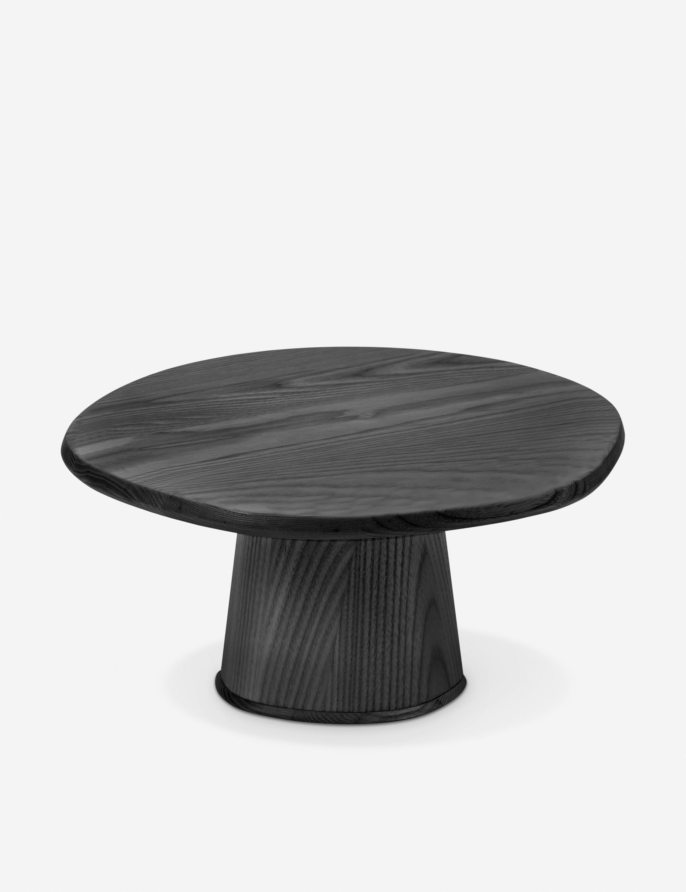 Lulu and Georgia Dune Ash Wood Cake Stand by Kelly Wearstler x Serax - view 4