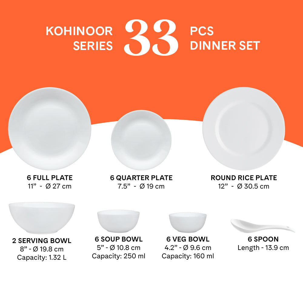 My Borosil Larah by Borosil, Cycladia Dinner Set - view 5