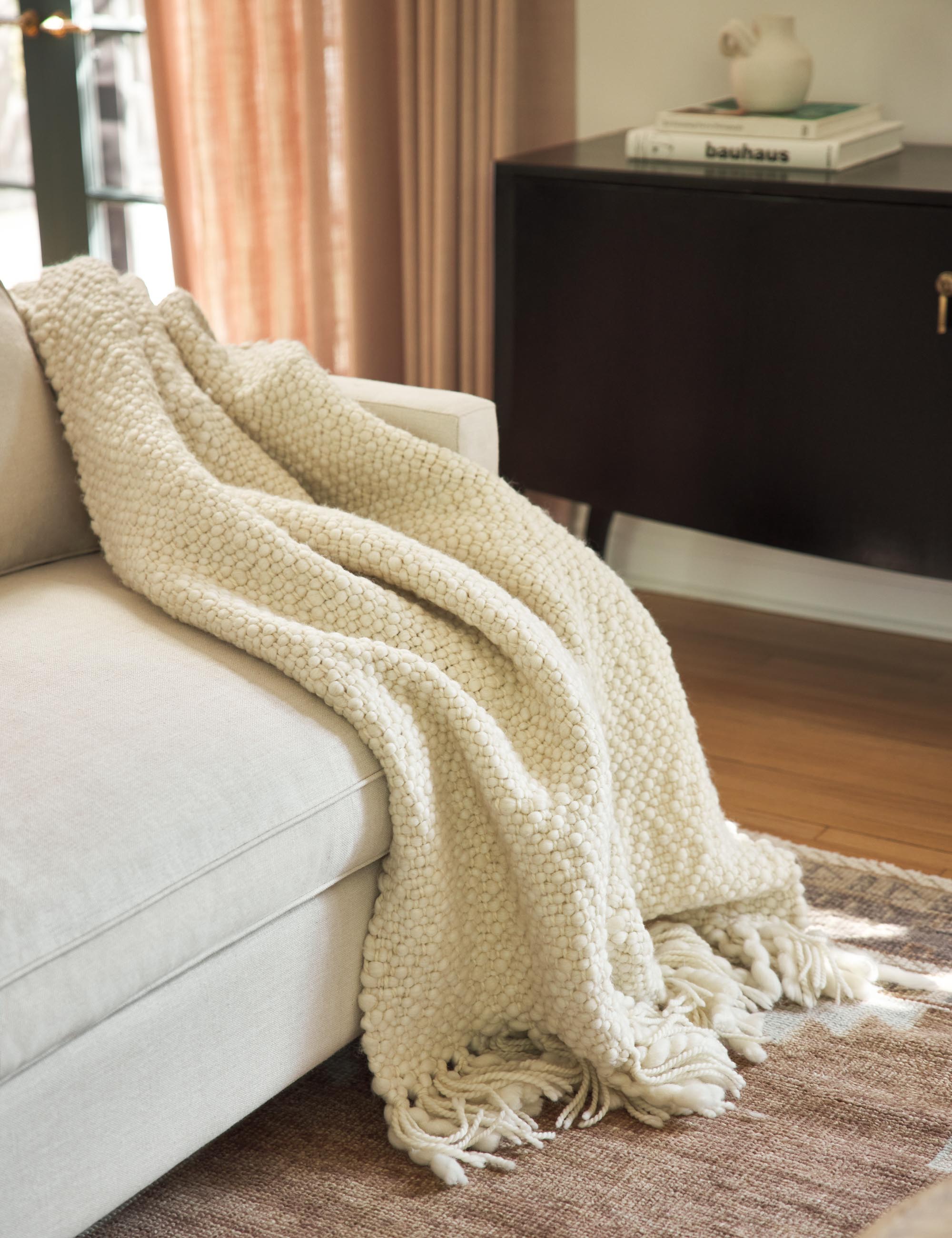 Lulu and Georgia Olema Handwoven Throw - view 10
