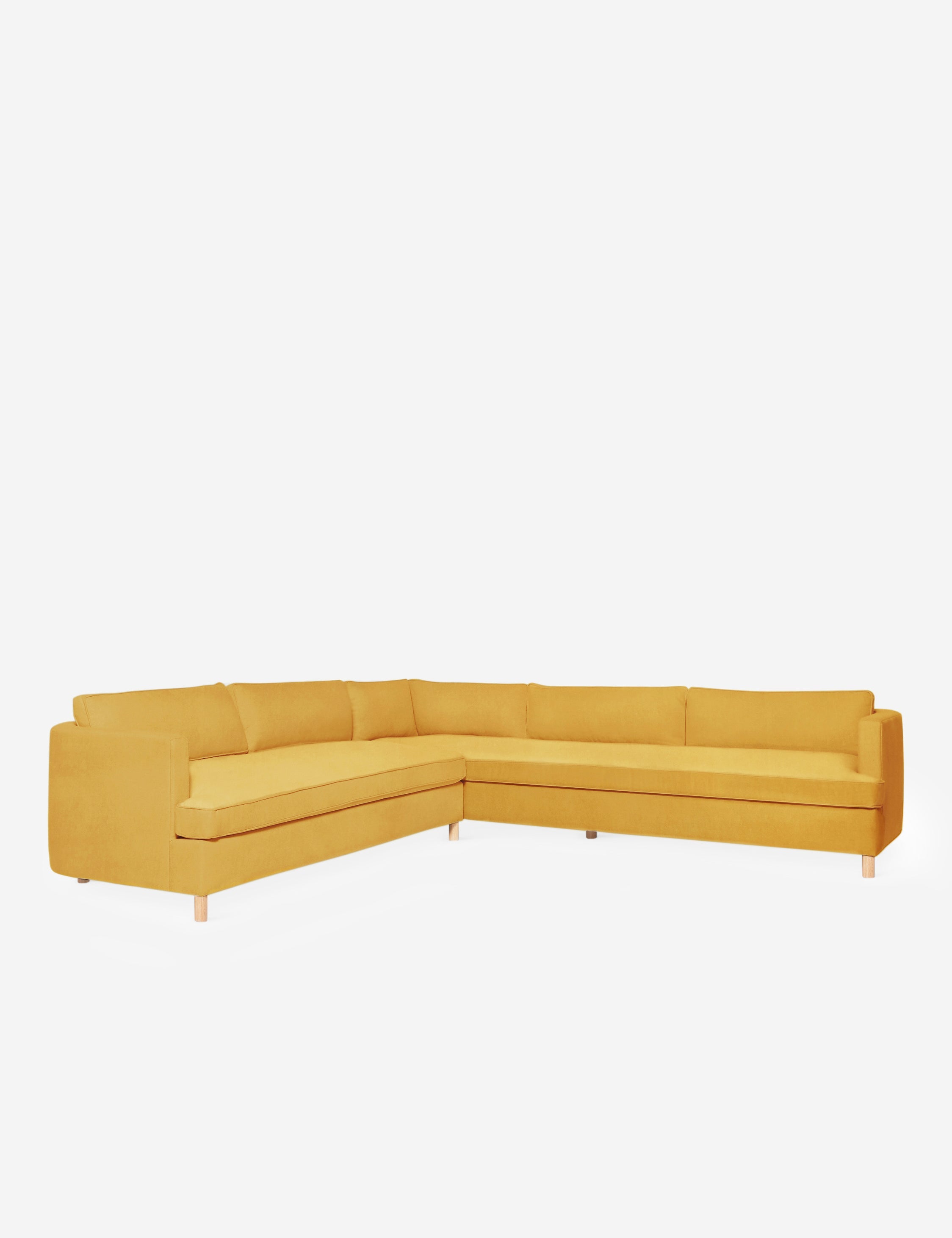Lulu and Georgia Belmont Corner Sectional Sofa by Ginny Macdonald - view 7