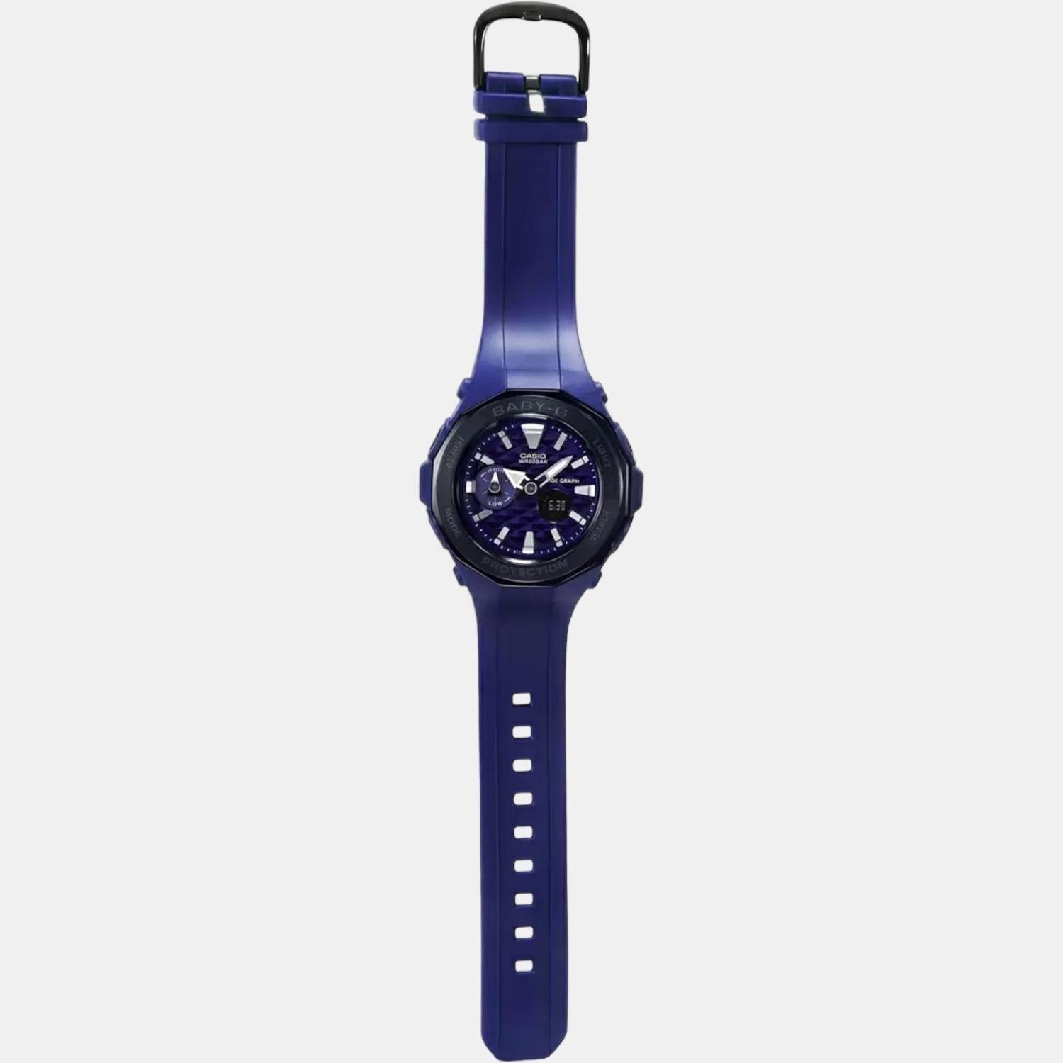 Casio Baby-G Women Quartz Blue Dial Analog Resin Watch B194 - view 2