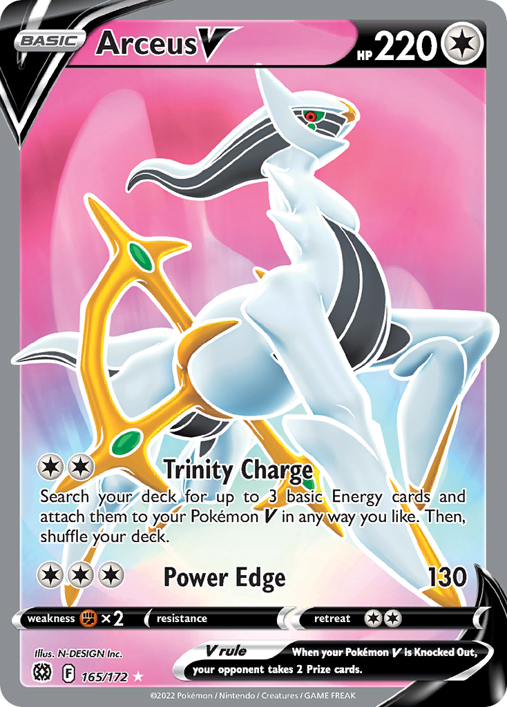 Rare ultra swsh9-165 – Pokémon Arceus V - 165/172 - Rare Ultra [swsh9-165] [Ultra] - Arceus V - 165/172 - Rare Ultra