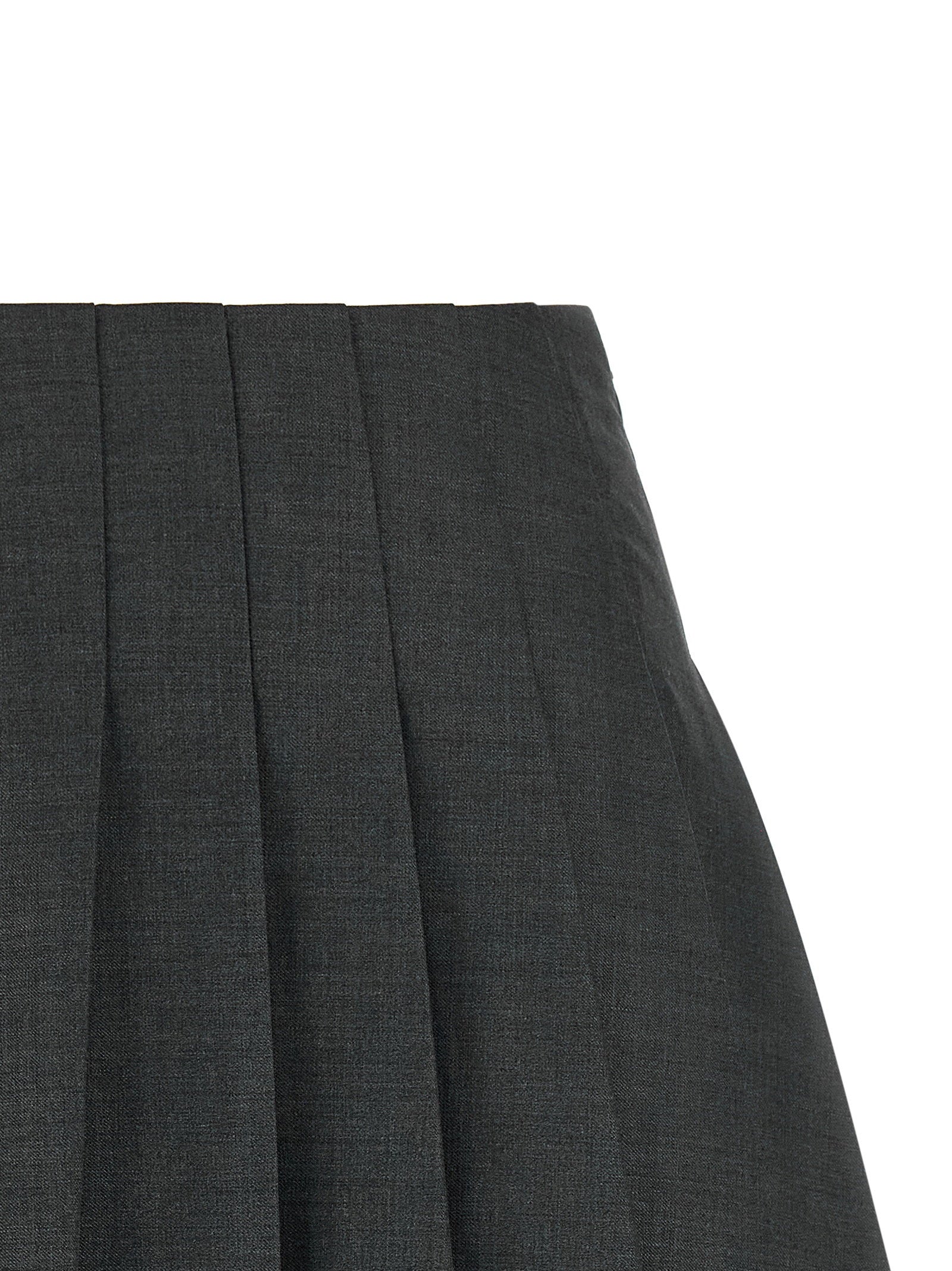 Self-Portrait Pleated Skirt – 51% polyester 49% wool - view 3