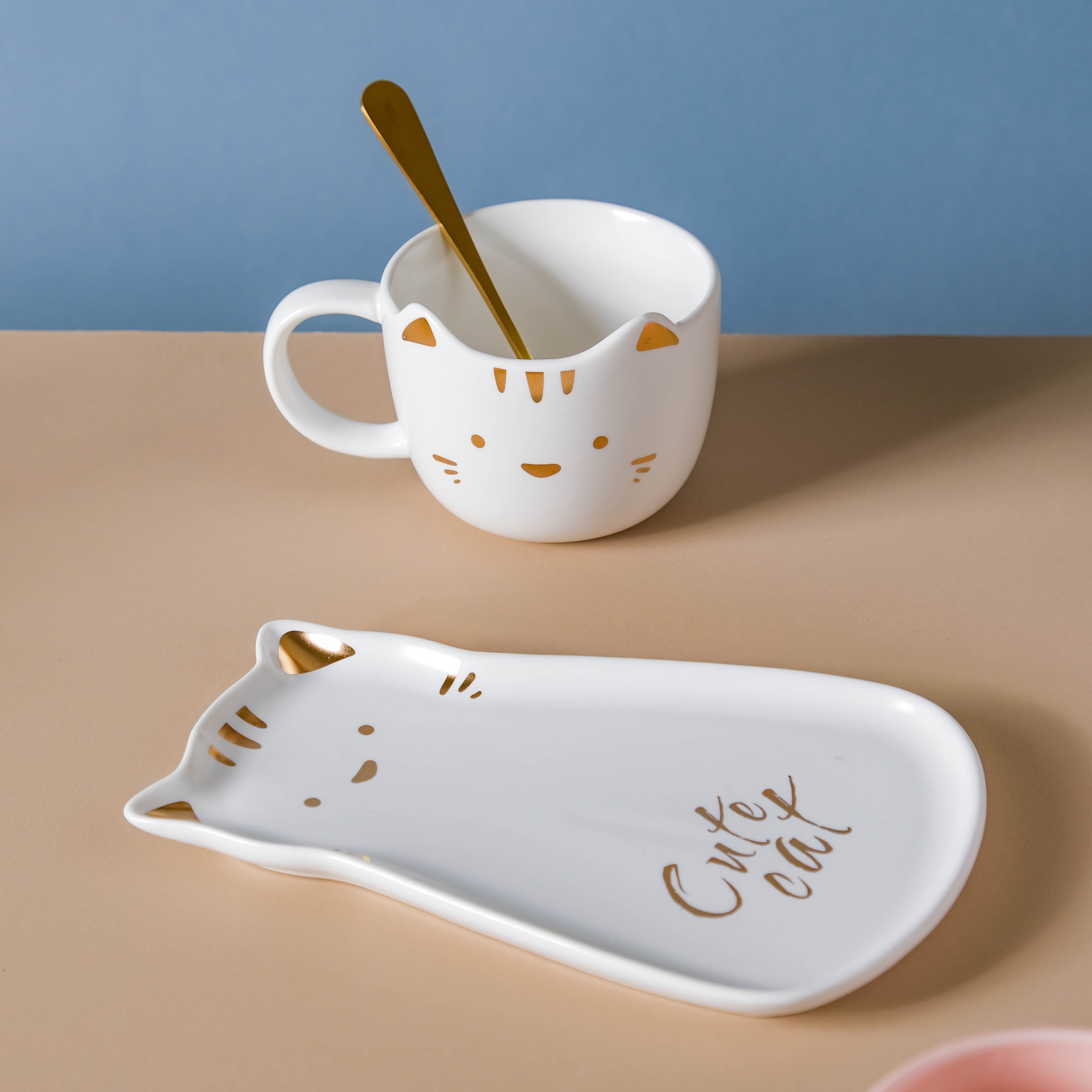 Nestasia Kitten Mug And Plate - view 12