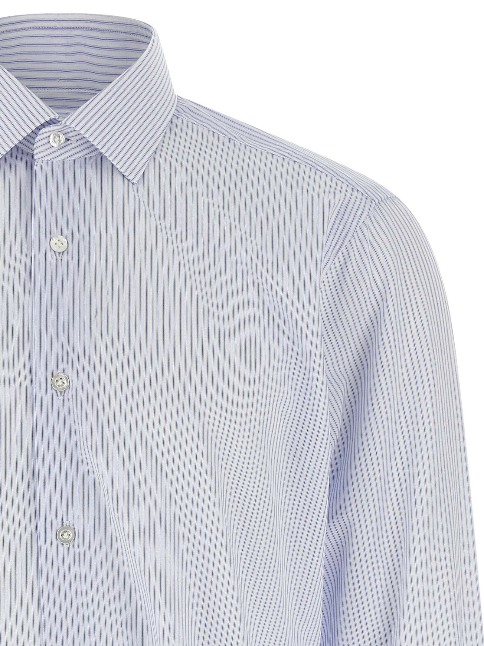 Barba Striped Shirt – 100% cotton - view 3
