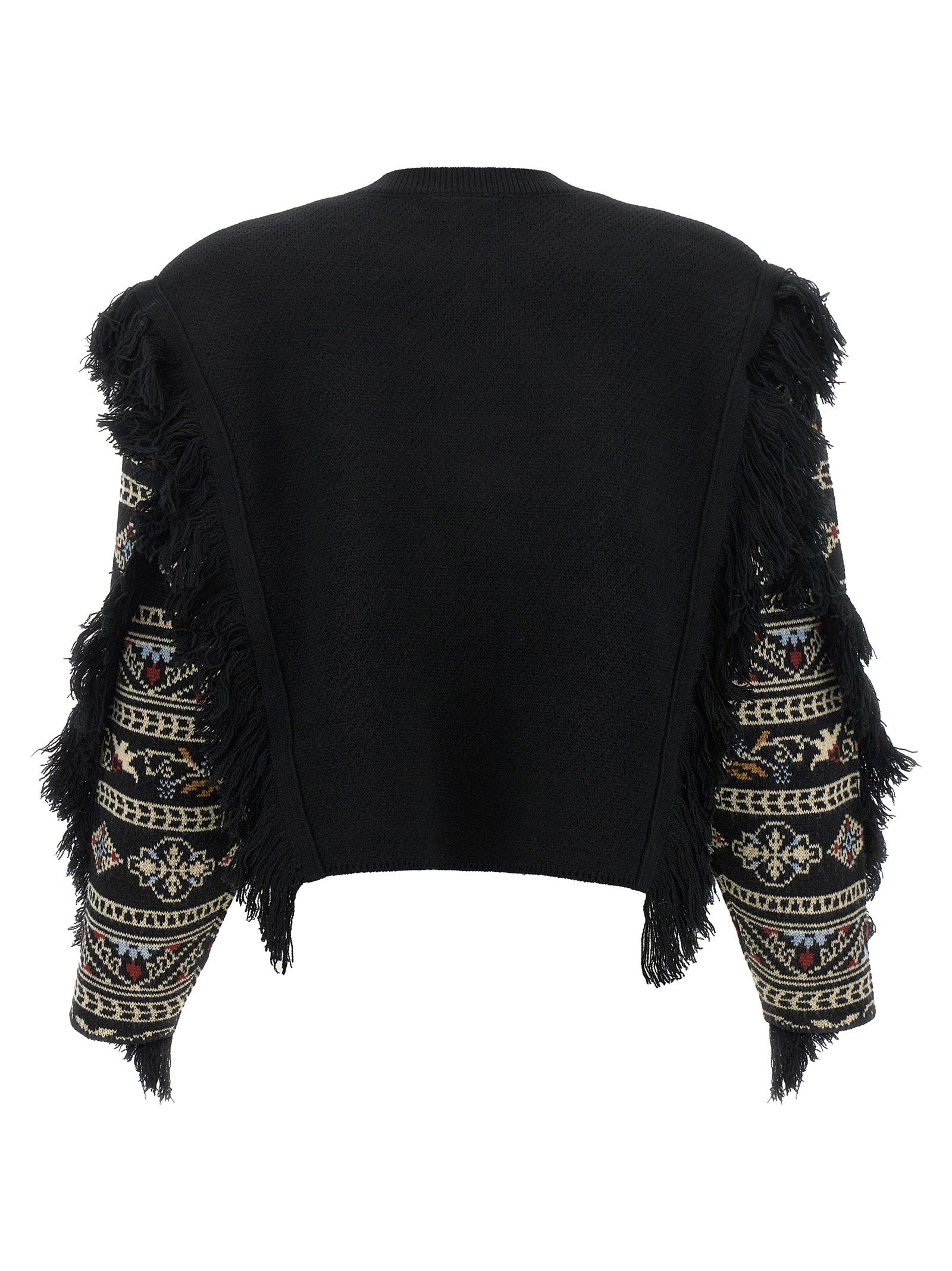 Farm Rio Cornely Embroidery Sweater – 50% wool, 50% acrylic - view 2