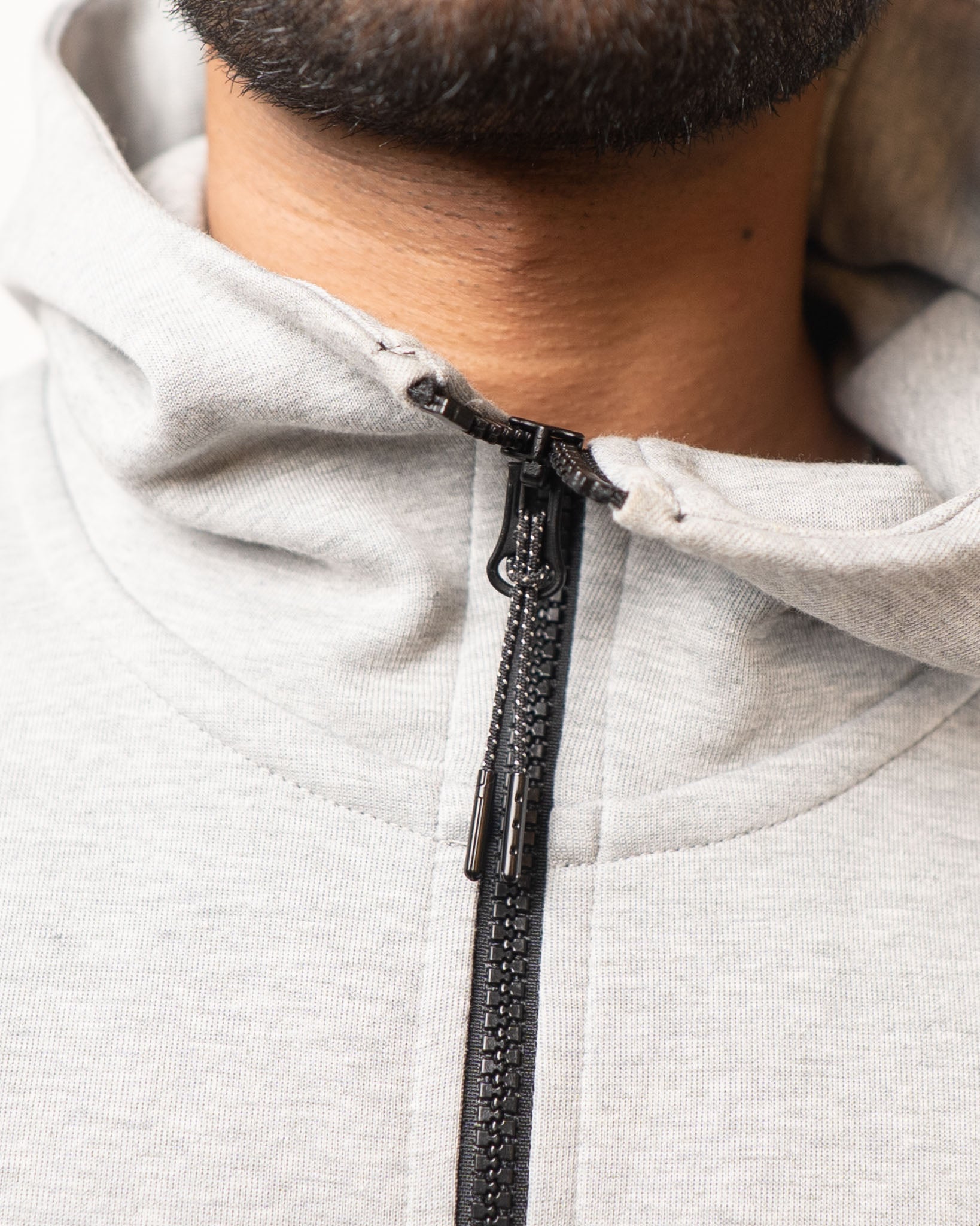 Nike Grey Windrunner Zipper Hoodie - view 5