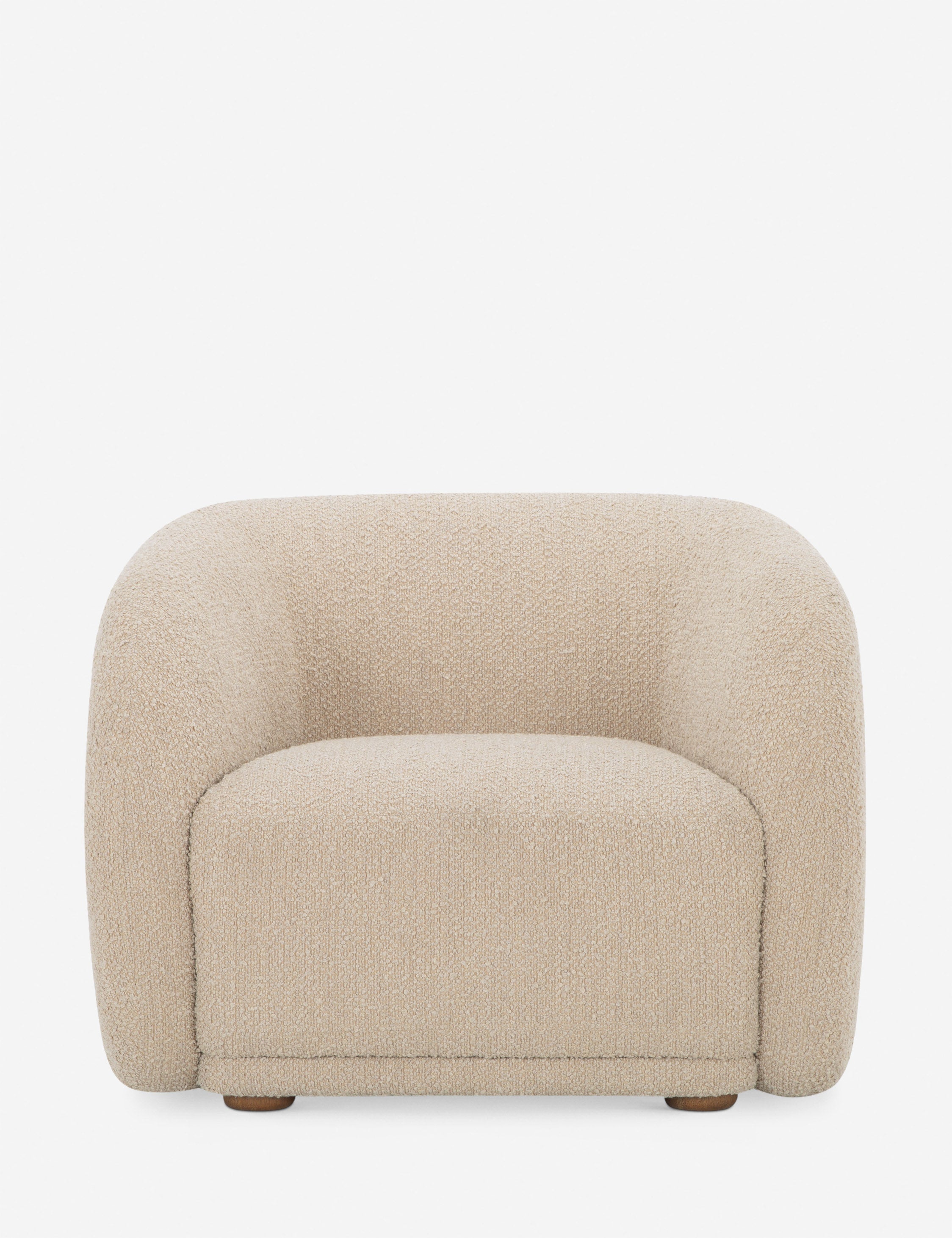 Lulu and Georgia Orza Accent Chair – Taupe Boucle