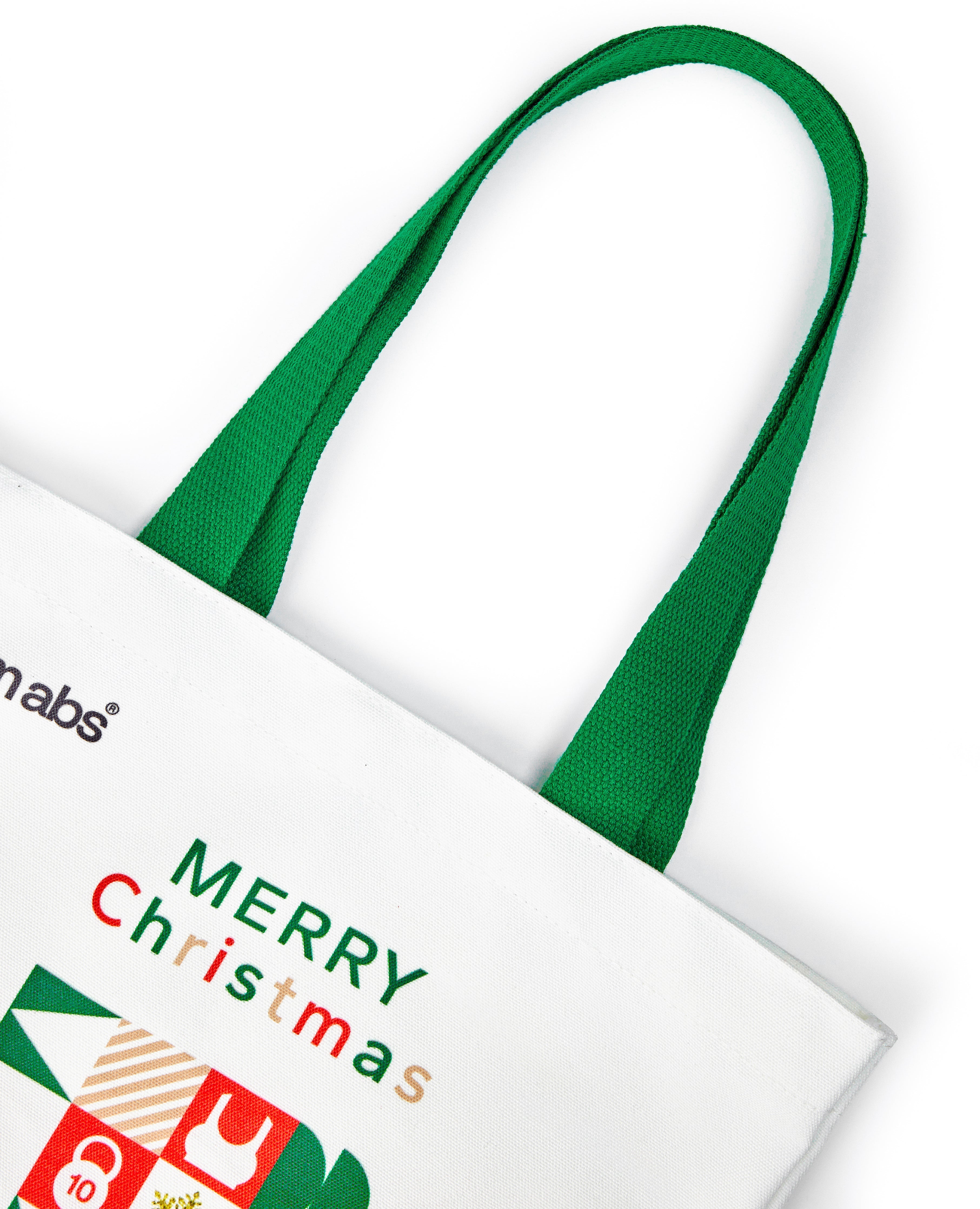 FIRM ABS Firmabs Christmas Canvas Bag - White - view 2