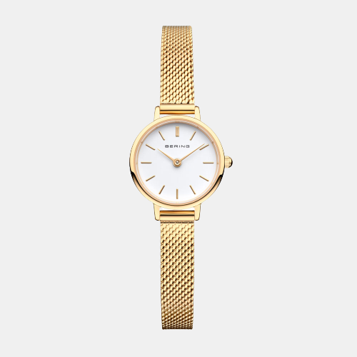 Bering Classic Women's White Stainless Steel Watch 11022-334