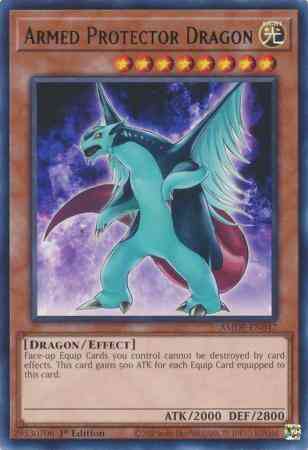 Yu-Gi-Oh! Armed Protector Dragon - AMDE-EN047 - Rare - 1st Edition