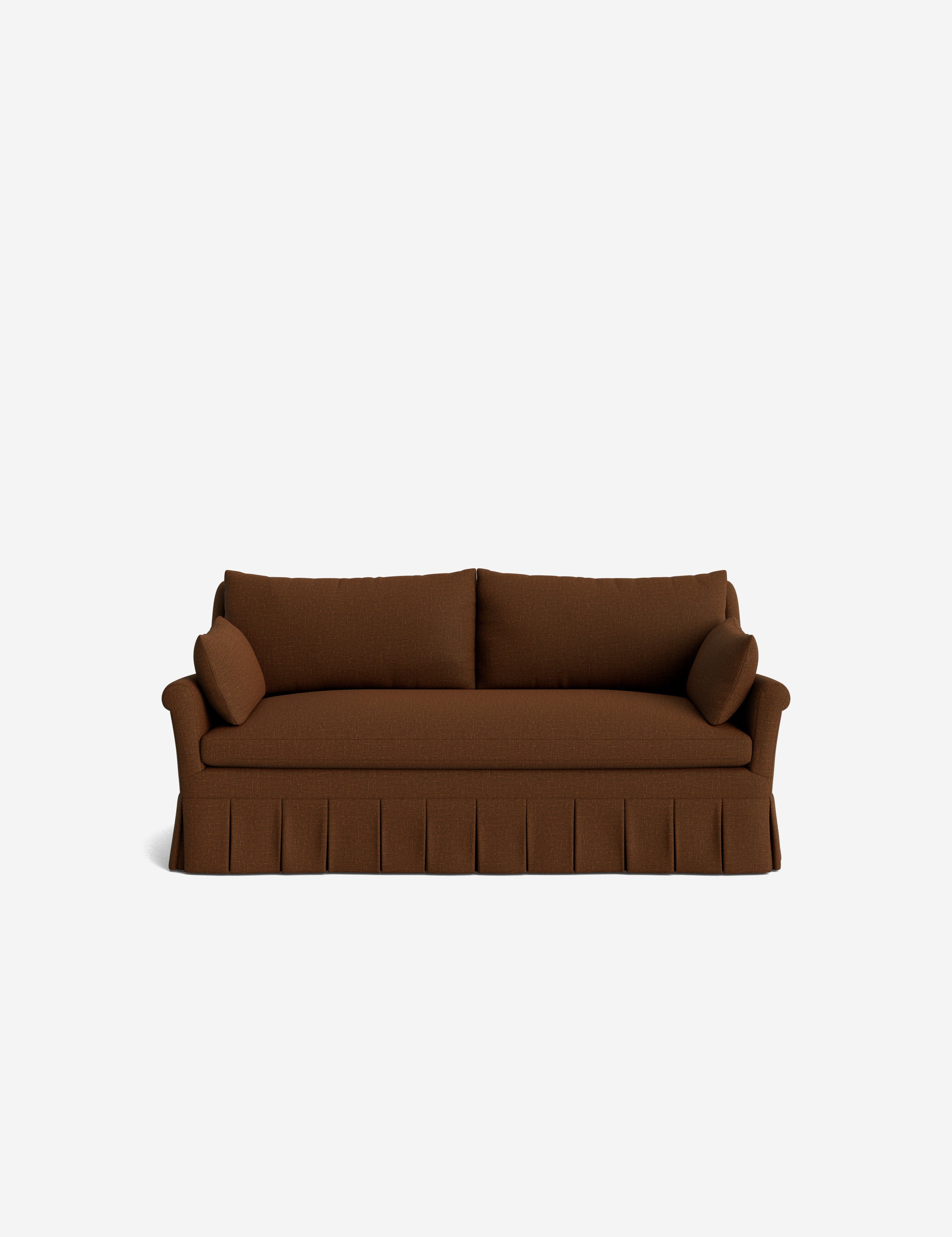 Lulu and Georgia Portola Rolled Arm Pleated Sofa - view 139