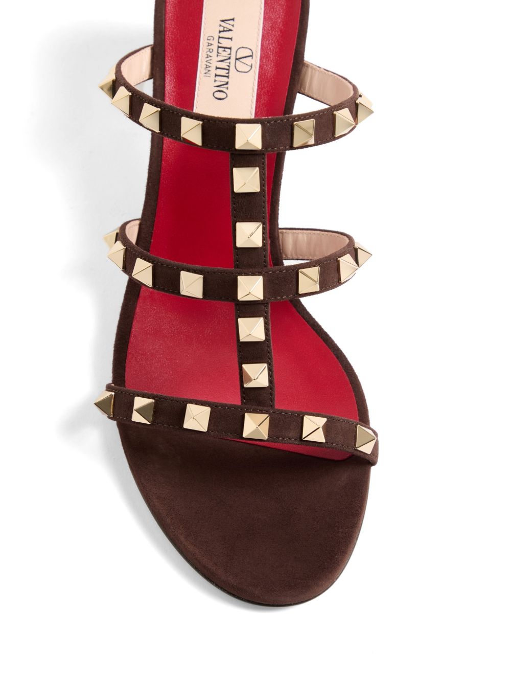 Valentino Garavani Sandals BROWN – Calf Leather 100% - view 2