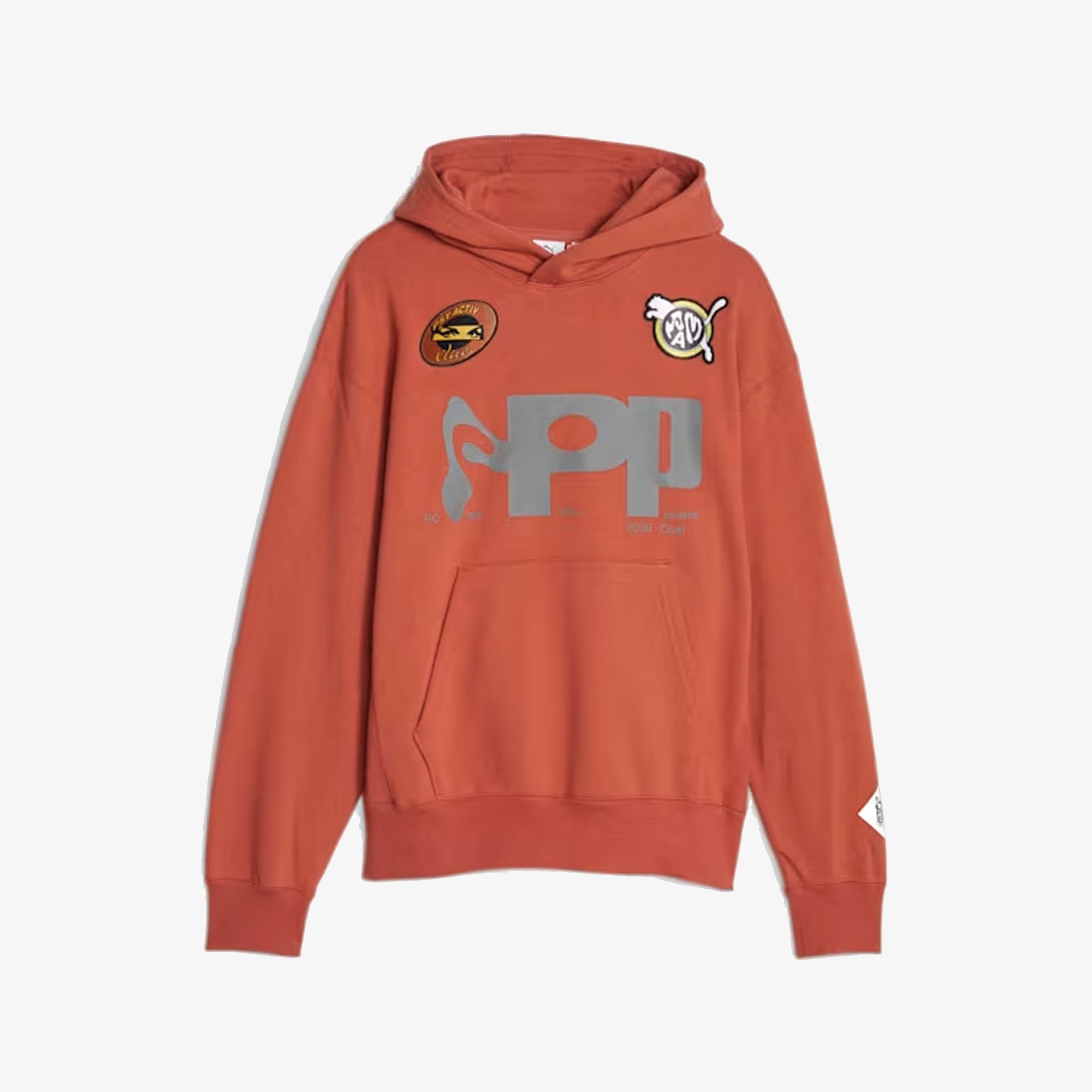 Puma | PERKS AND MINI GRAPHIC HOODIE { APPLE CIDER - view 2