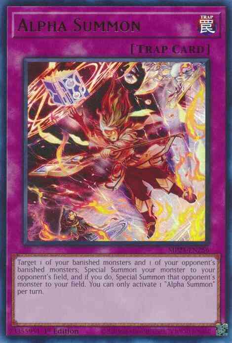 Yu-Gi-Oh! Alpha Summon - MP24-EN256 - Ultra Rare - 1st Edition