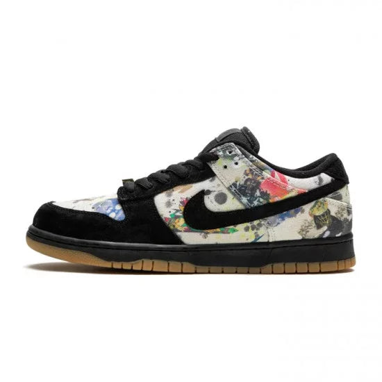 Cop Underdog Nike SB Dunk Low Supreme Rammellzee - view 3