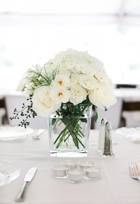 fiftyflowers.com Chic Green and White Wedding Flowers - view 12