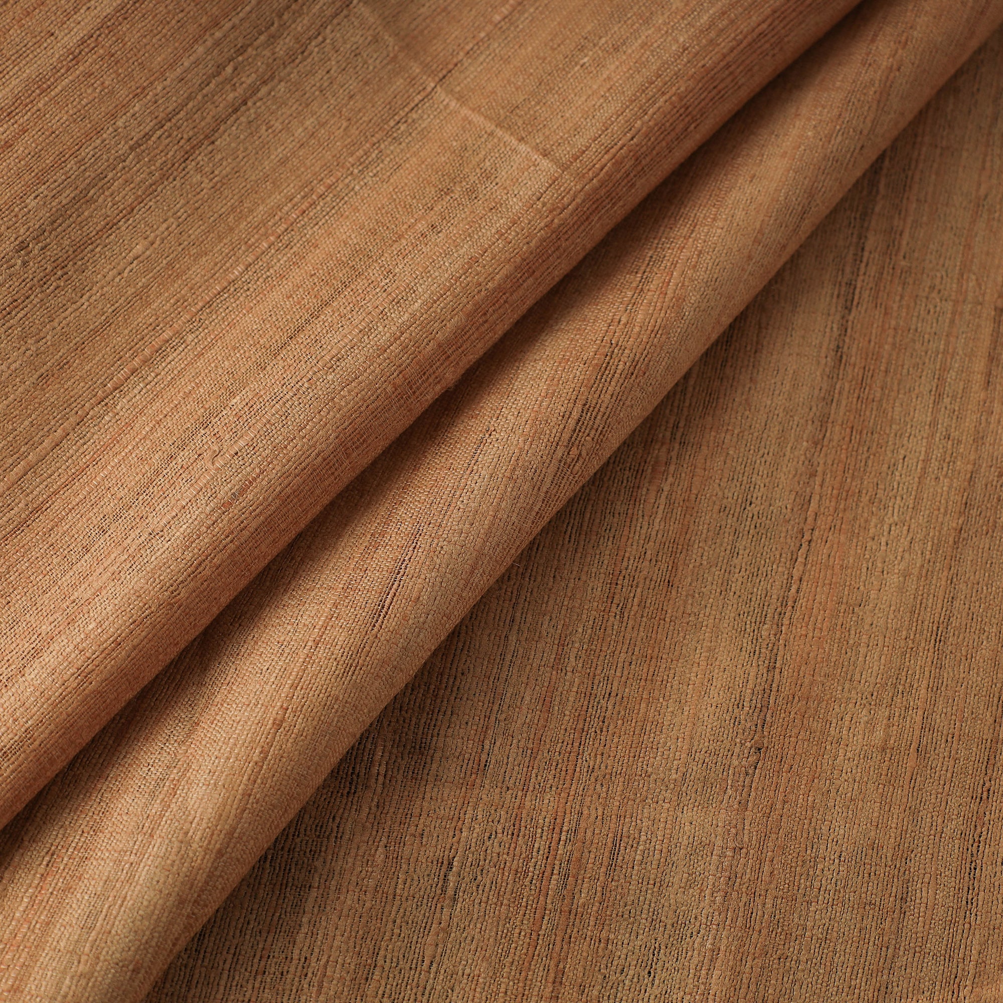 ITOKRI CRAFTS INITIATIVE Brown - Authentic Handwoven Tussar Silk Bhagalpuri Fabric 16 - view 2