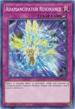 Yu-Gi-Oh! Adamancipator Resonance - MP21-EN236 - Common - 1st Edition