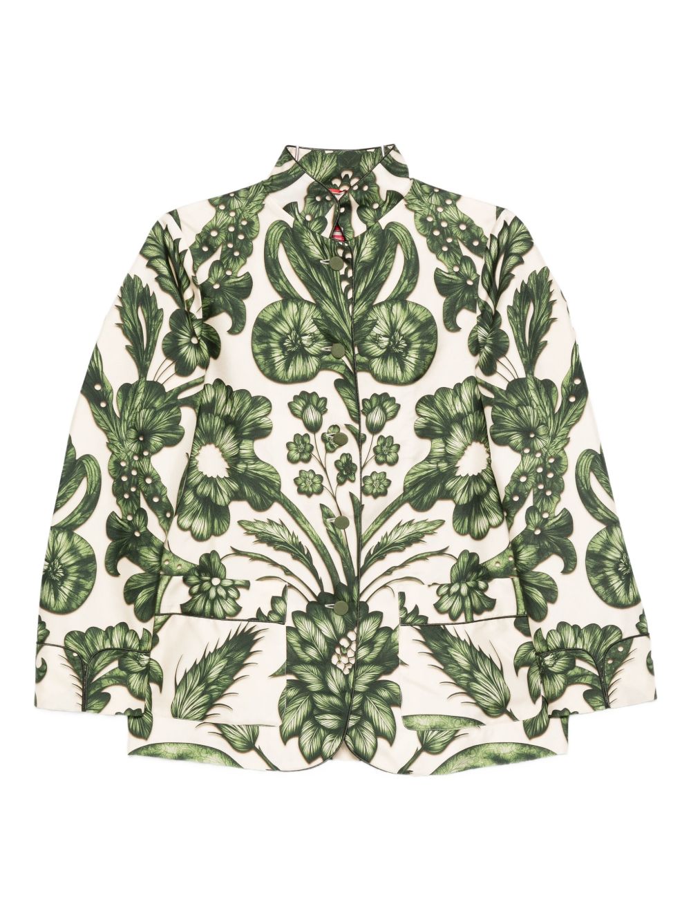 F.R.S . Printed silk shirt – 100% Silk