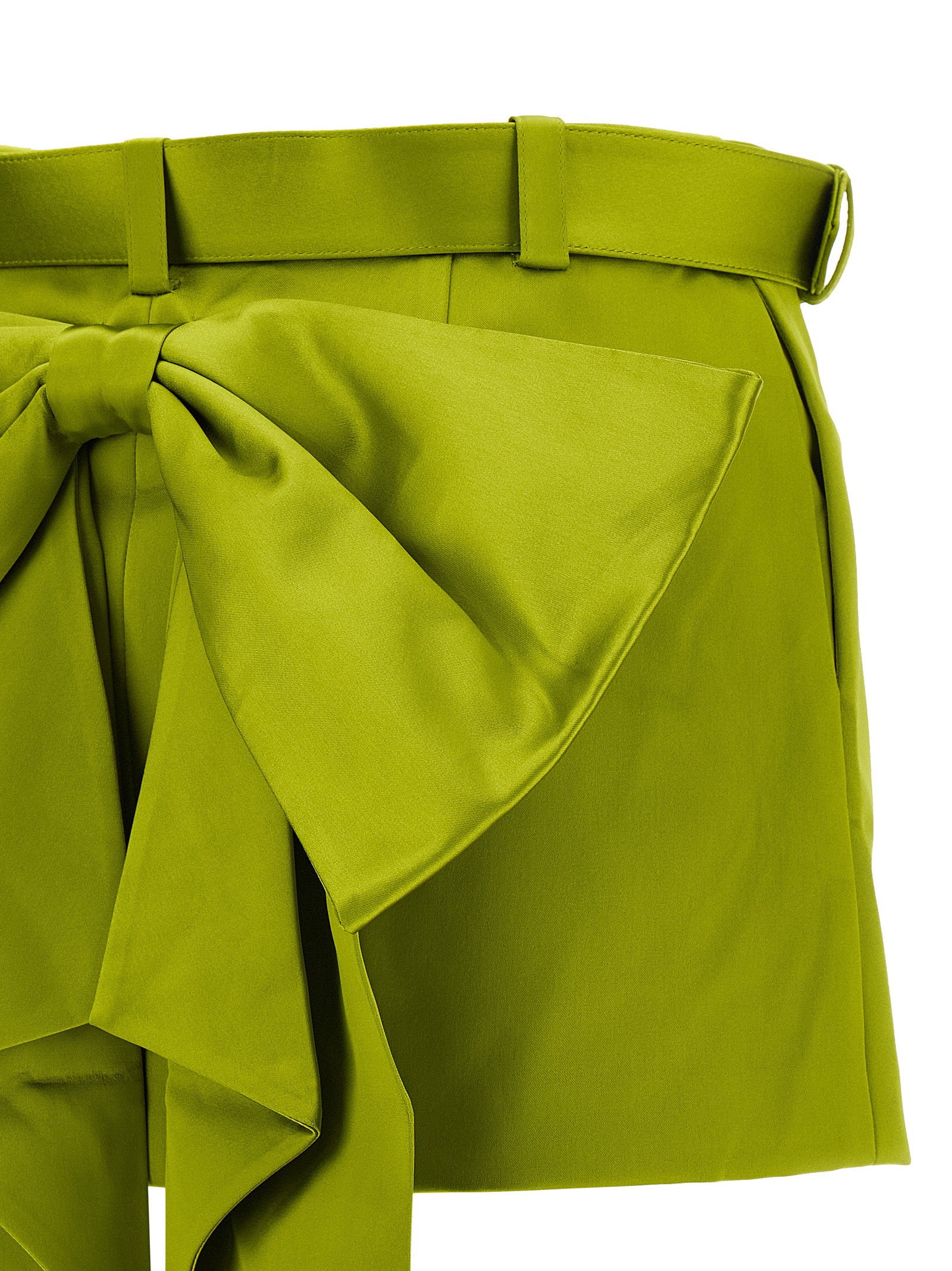 Self-Portrait Maxi Bow Skirt – 100% polyester - view 4