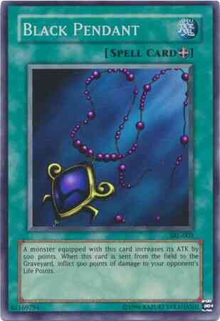 Yu-Gi-Oh! Black Pendant - SRL-003 - Super Rare - Unlimited