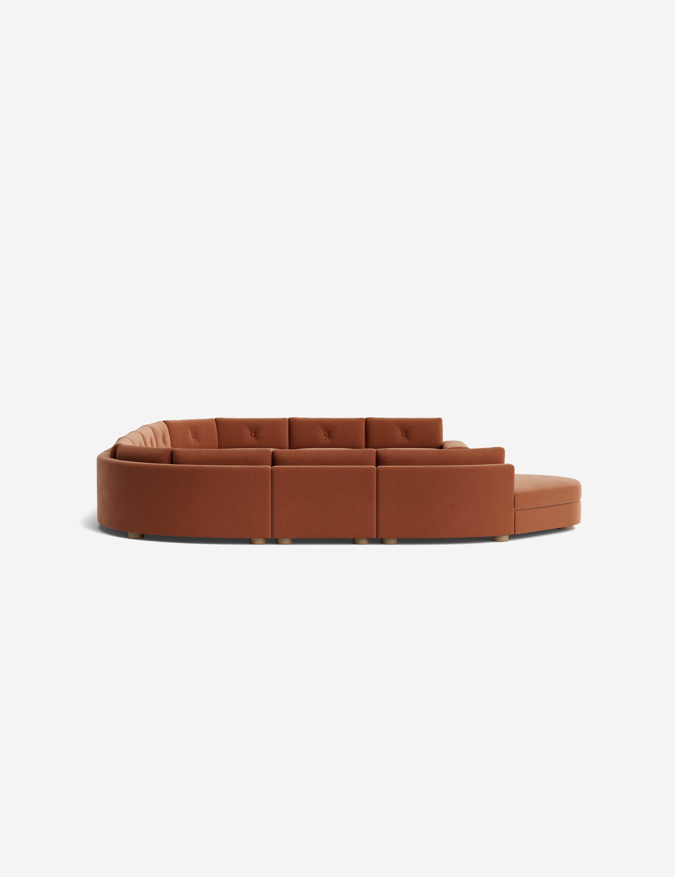 Lulu and Georgia Hill Modular U-Shaped Sectional Sofa - view 69
