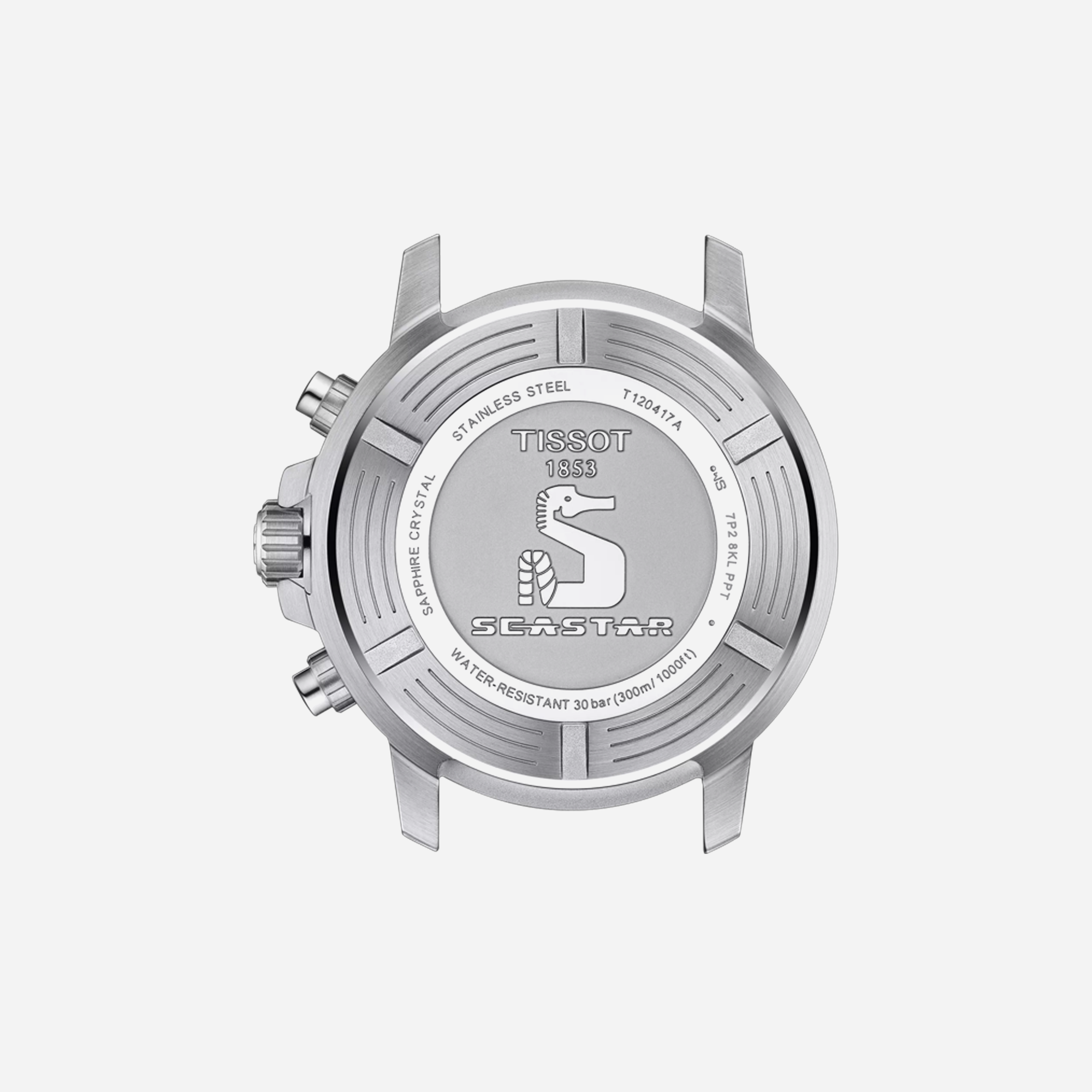 Tissot Seastar 1000 Chronograph Grey Dial Fabric Strap 45.5mm - view 2