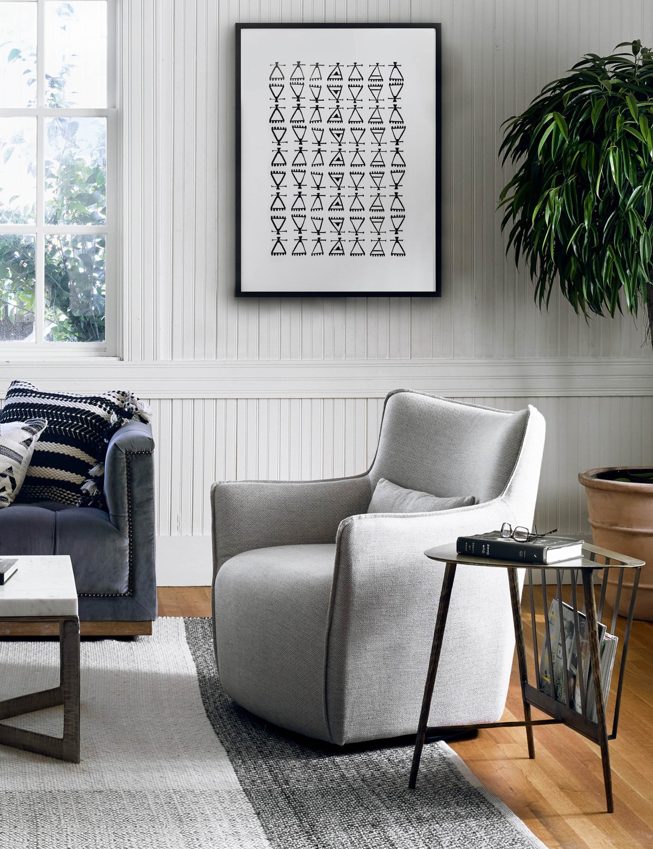 Lulu and Georgia Bronwyn Swivel Chair