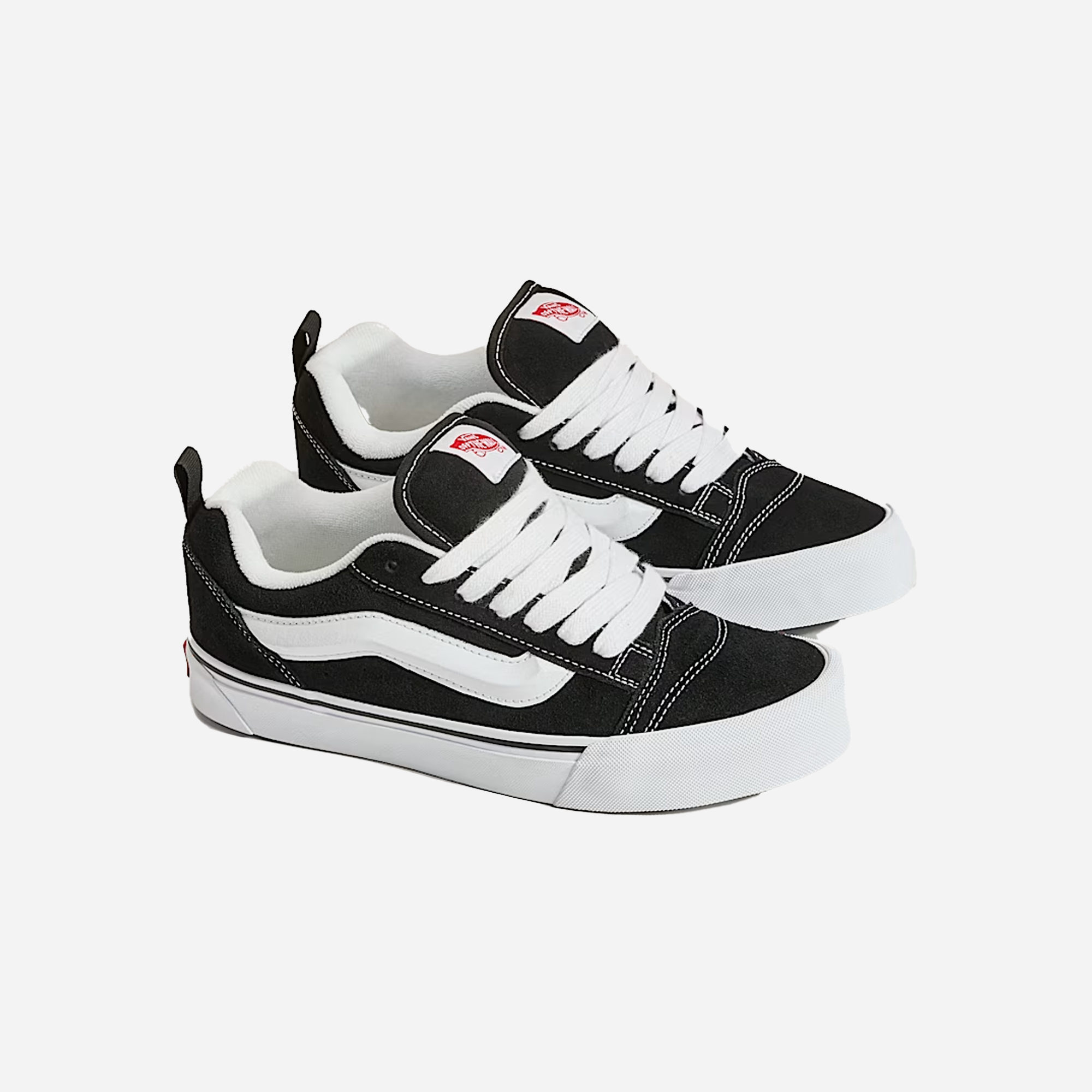 Vans Knu Skool Suede Shoe Black / White - view 2