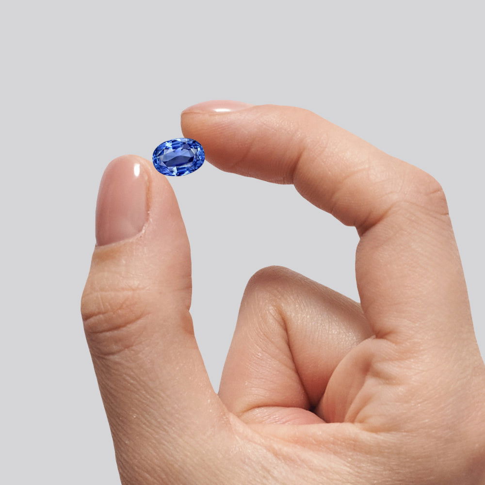 Gemsmantra Blue Sapphire (3.70 Ratti, 3.37 Carat) - view 3
