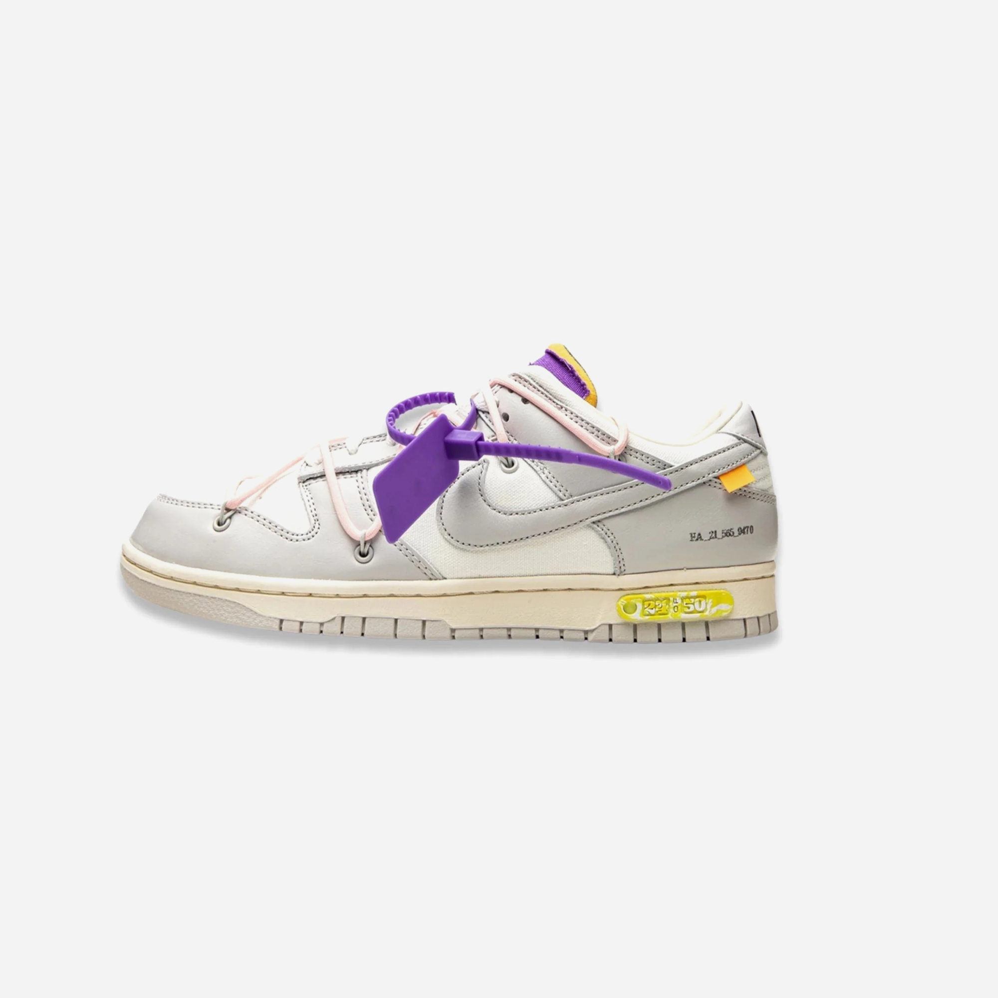 Nike Dunk Low Off White Lot 24 - view 2