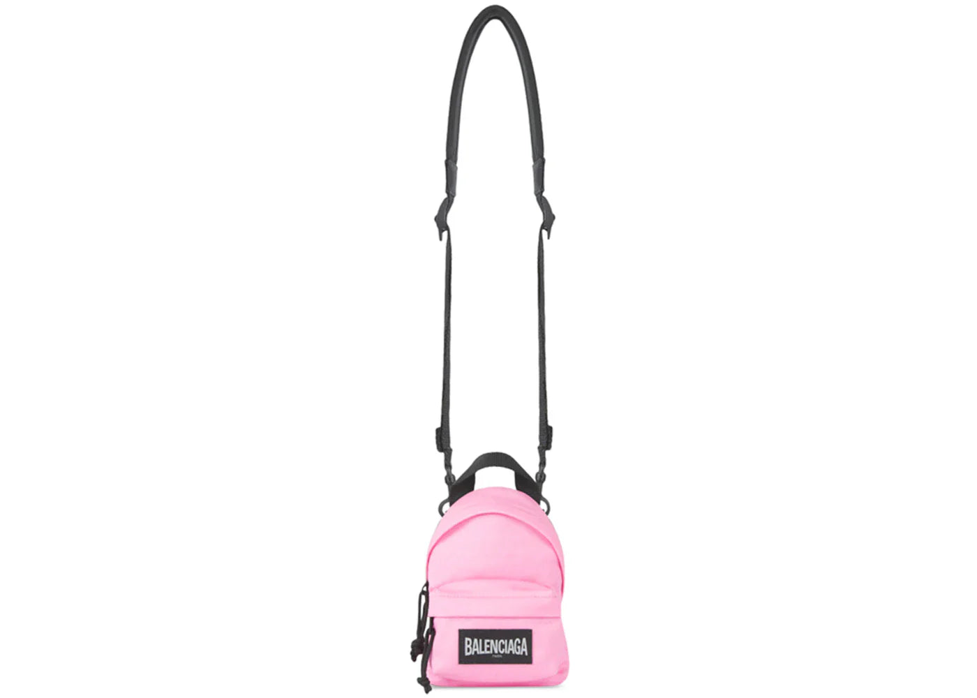 Balenciaga Oversized Crossbody Backpack Mini Pink/Black - view 3