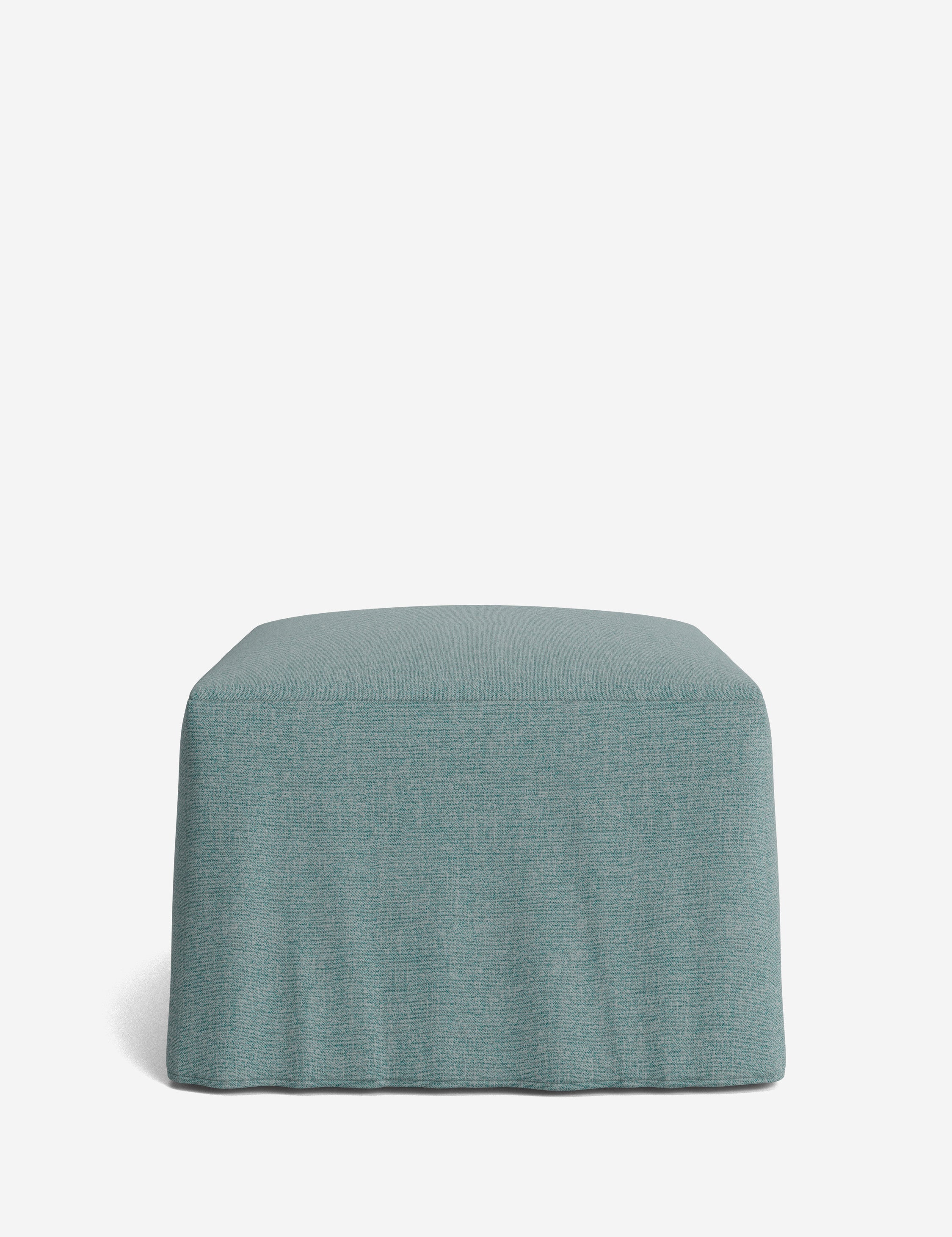 Lulu and Georgia Portola Slipcover Ottoman - view 169
