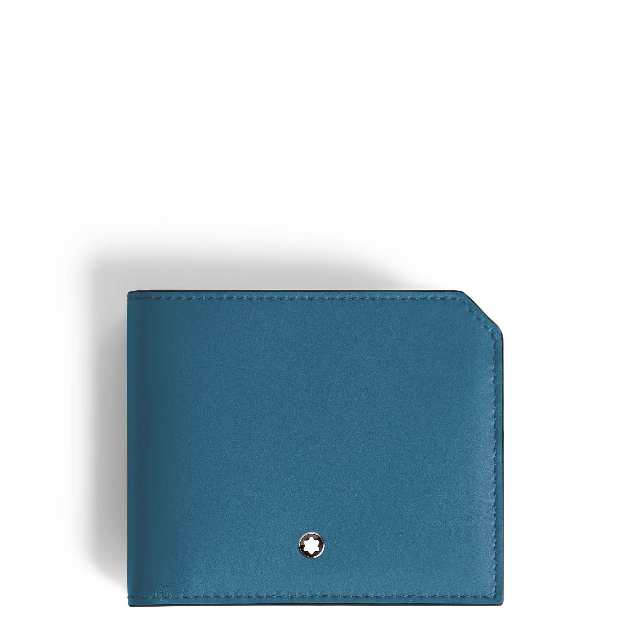 Blanc soft wallet – Montblanc Mont Blanc, Soft Wallet 6cc – Smoky Blue