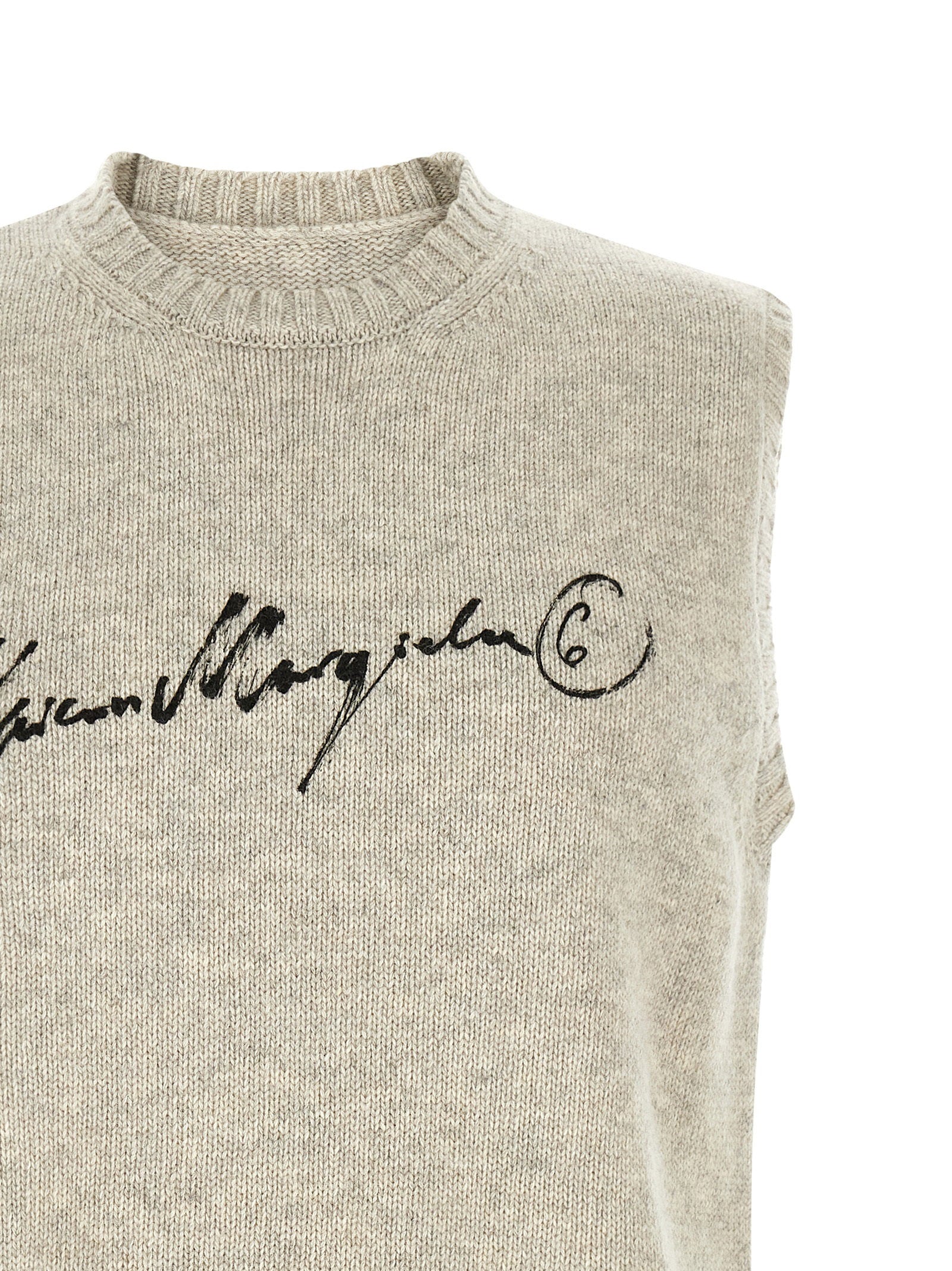 Mm6 Maison Margiela Margiela 6 Vest – 80% wool, 20% polyamide - view 3