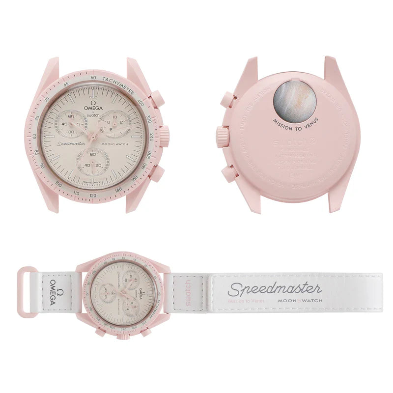 Cop Underdog Omega x Swatch Bioceramic Moonswatch Mission to Venus - view 2