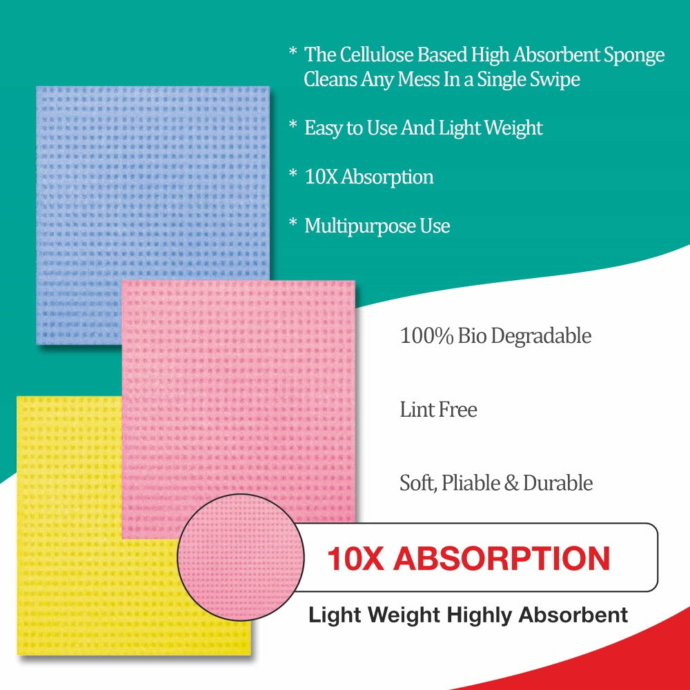 Sponge Wipe (Spotzero by Milton) – Aqua Green - view 6