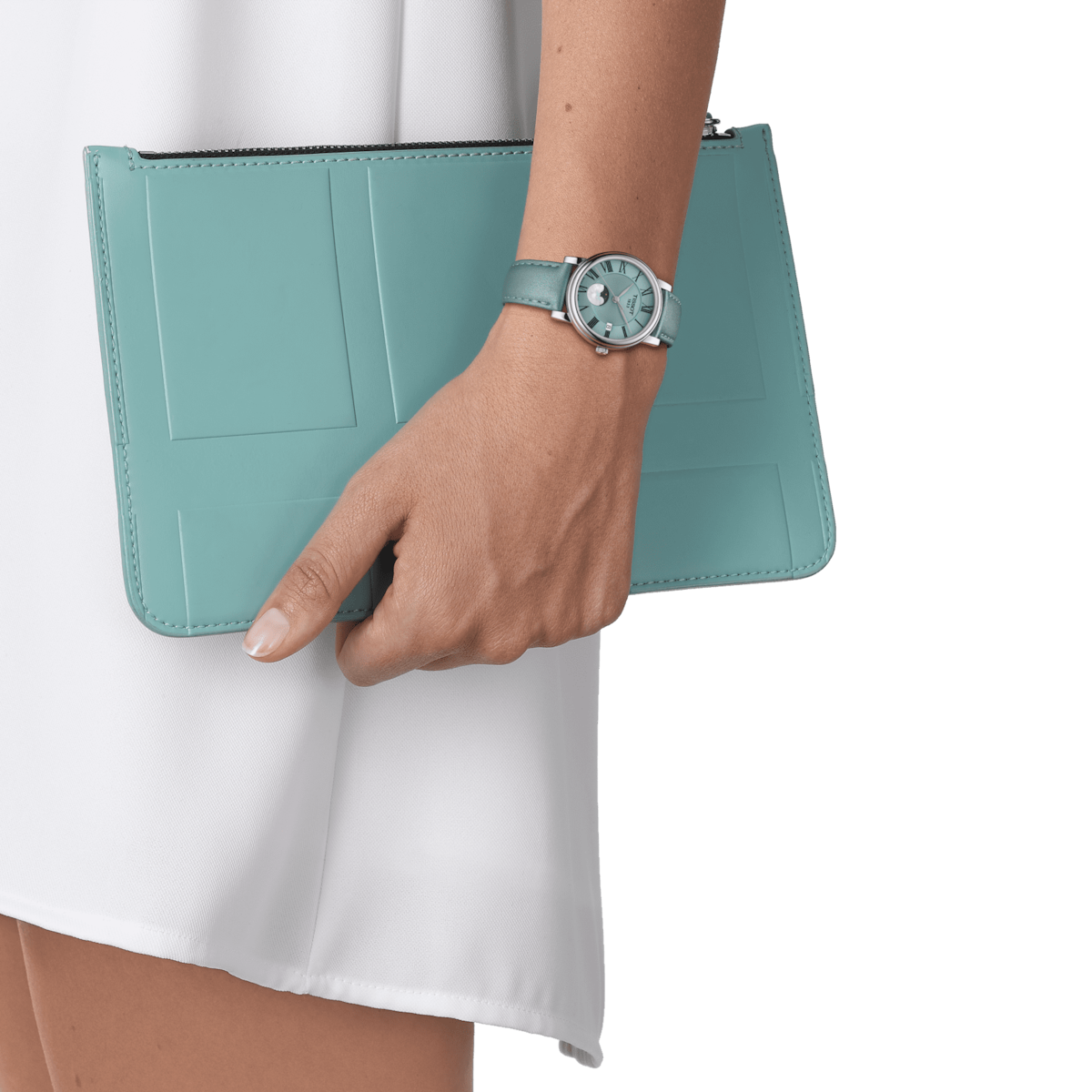 Tissot T-Classic Blue Dial Women 32mm - view 2