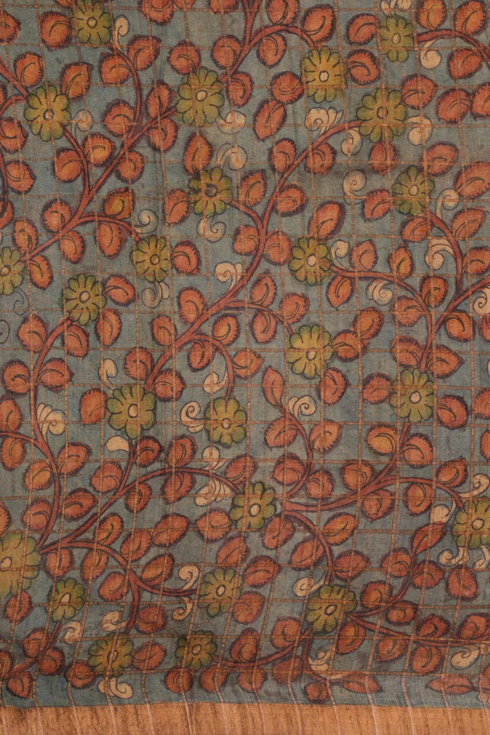 Kalanjali Kalamkari Hand-Painted Saree – Women's - view 4