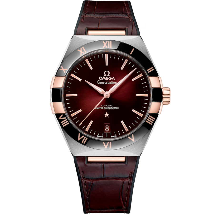 Constellation co axial – Omega Constellation Co‑Axial Master Red Dial Women 41MM