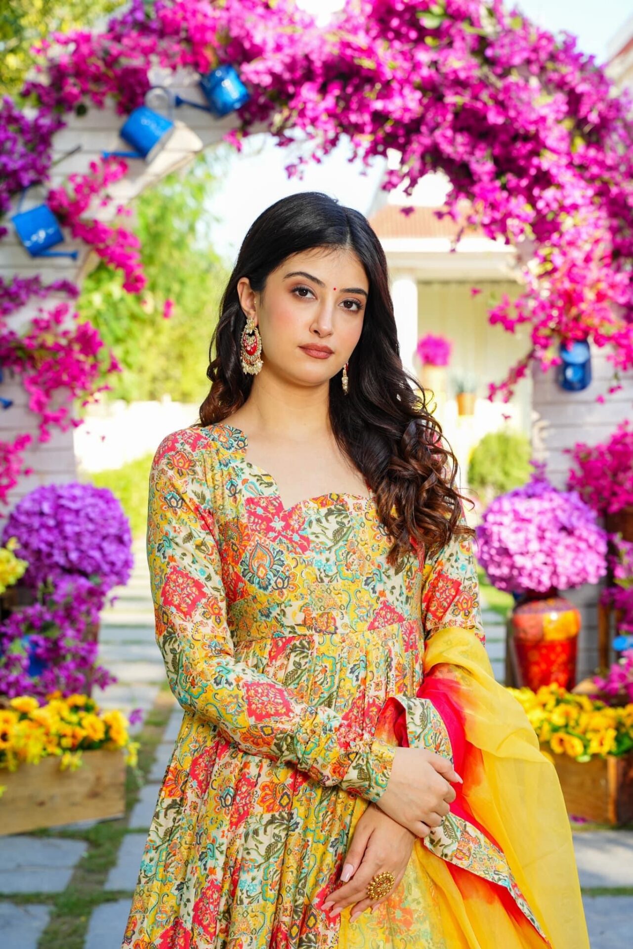 Idaho-o Vasudha muslin maxi set - view 6